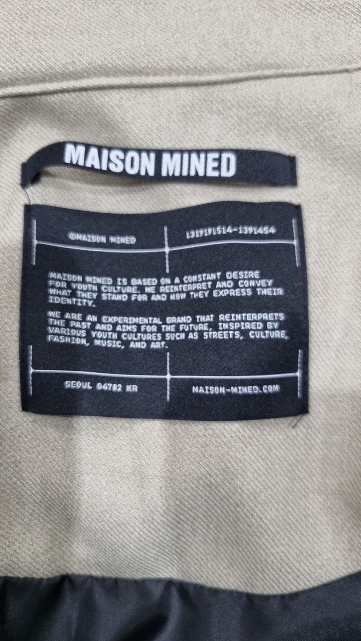 메종미네드(MAISON MINED) 기타 점퍼/재킷 M