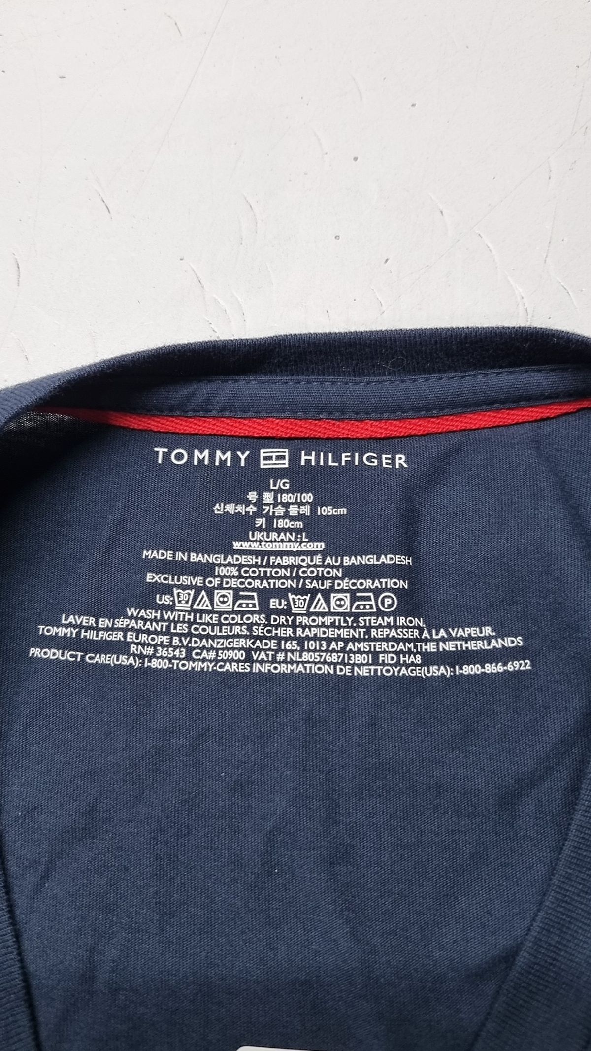 타미힐피거(TOMMY HILFIGER) 반소매 티셔츠 L