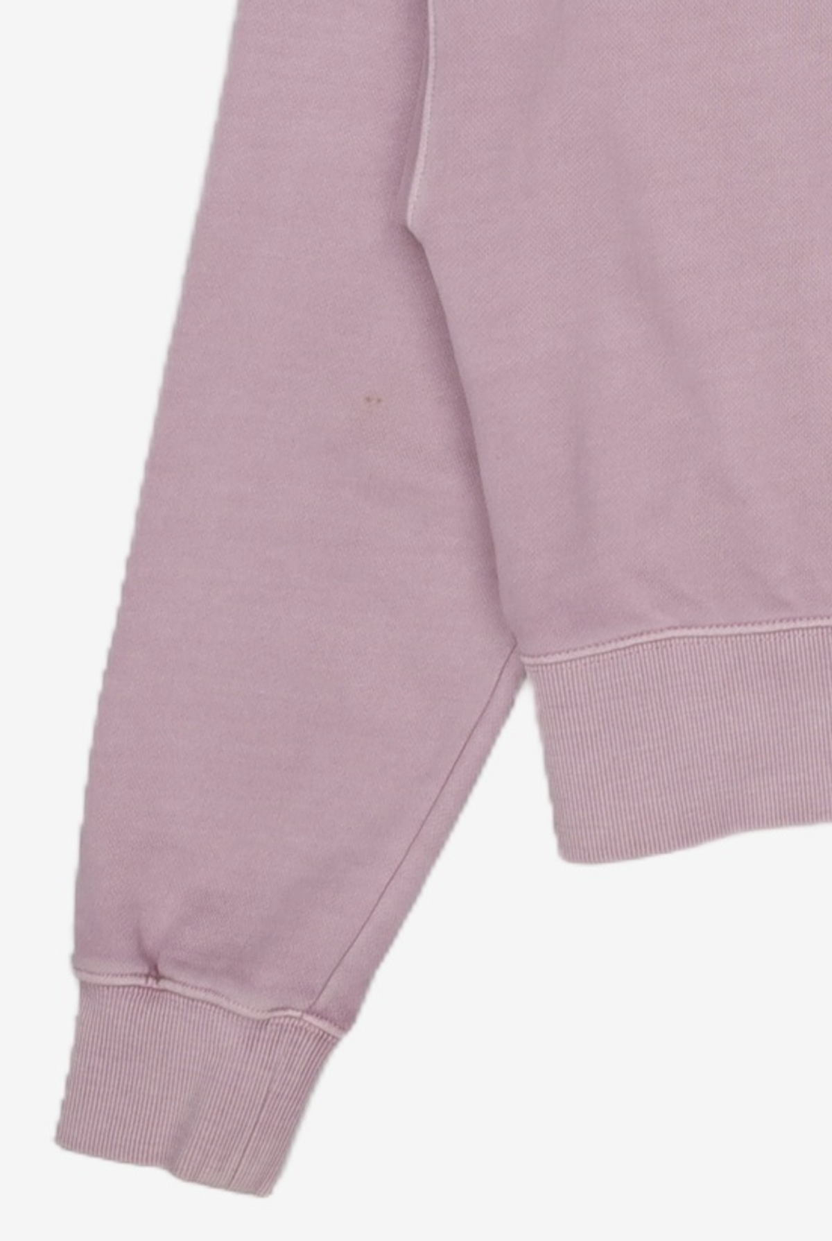 마리떼 프랑소와 저버(MARITHÉ + FRANҪOIS GIRBAUD) W VINTAGE DYEING APPLIQUE LOGO CROP HOODIE ZIPUP dark pink S