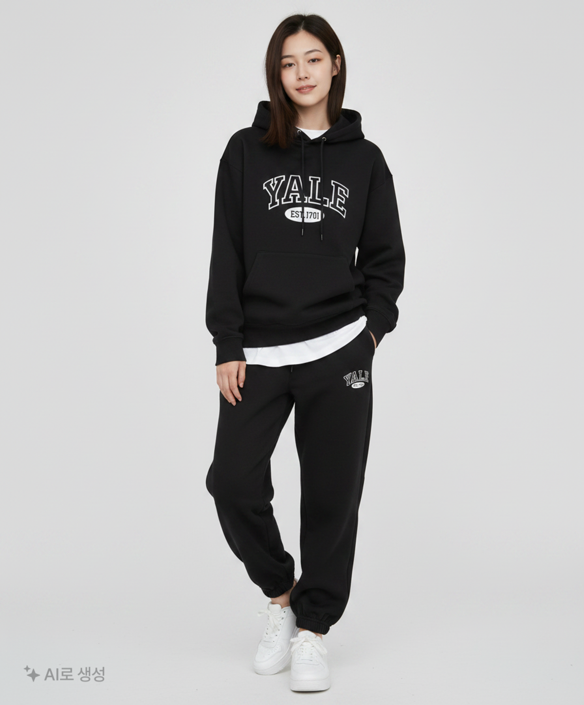 예일(YALE) 조거 팬츠 S