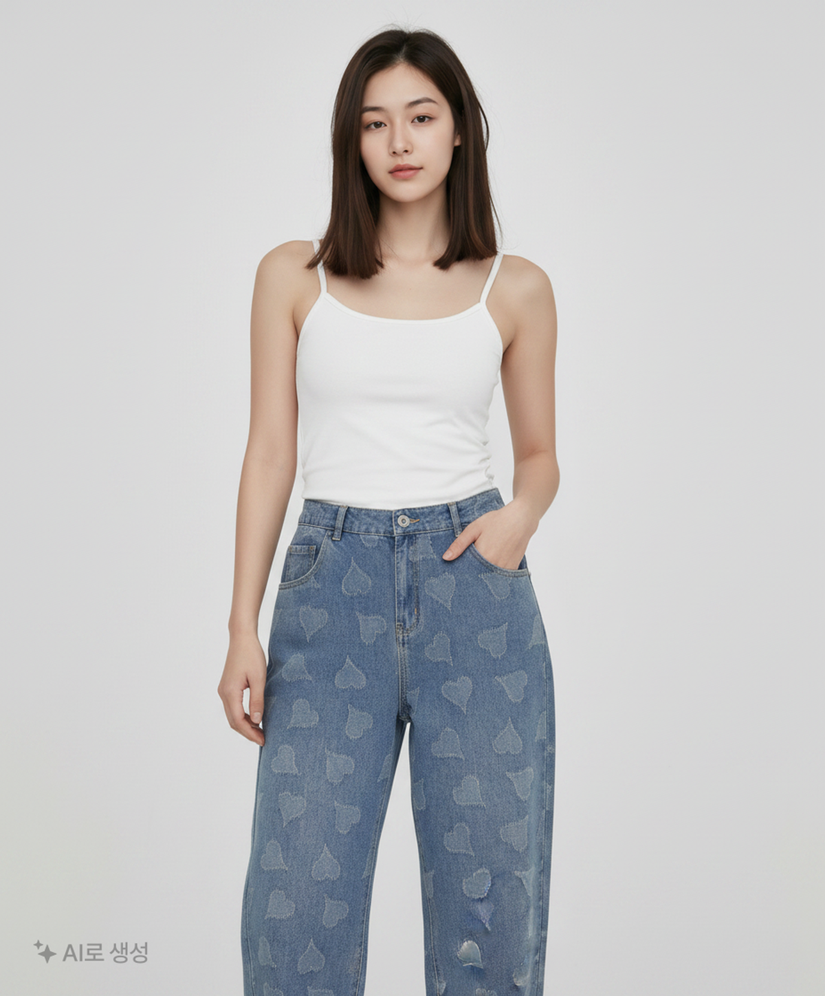 엑스톤즈(XTONZ) 청/데님 팬츠 L