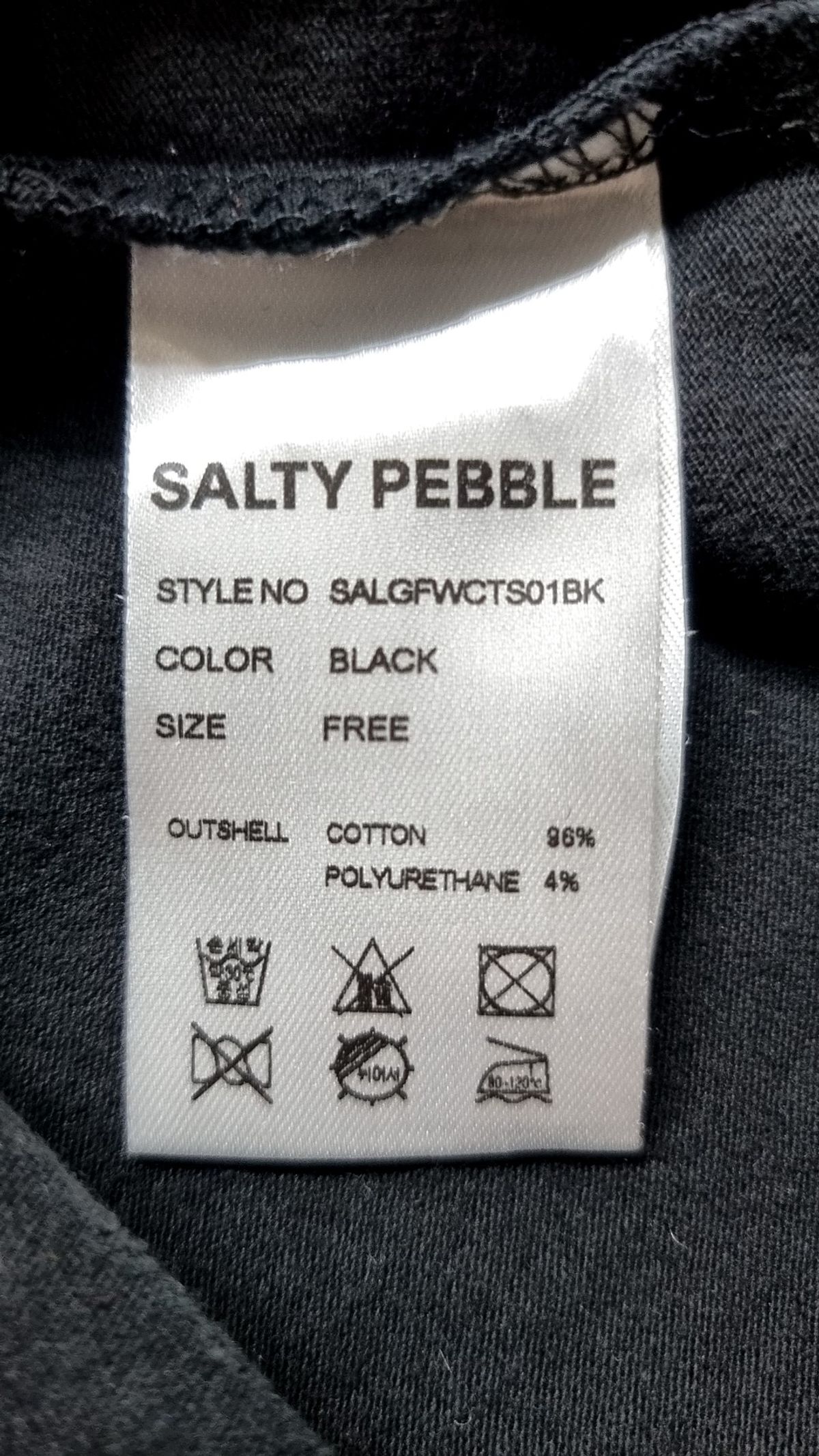 솔티페블(SALTY PEBBLE) 긴소매 티셔츠 FREE