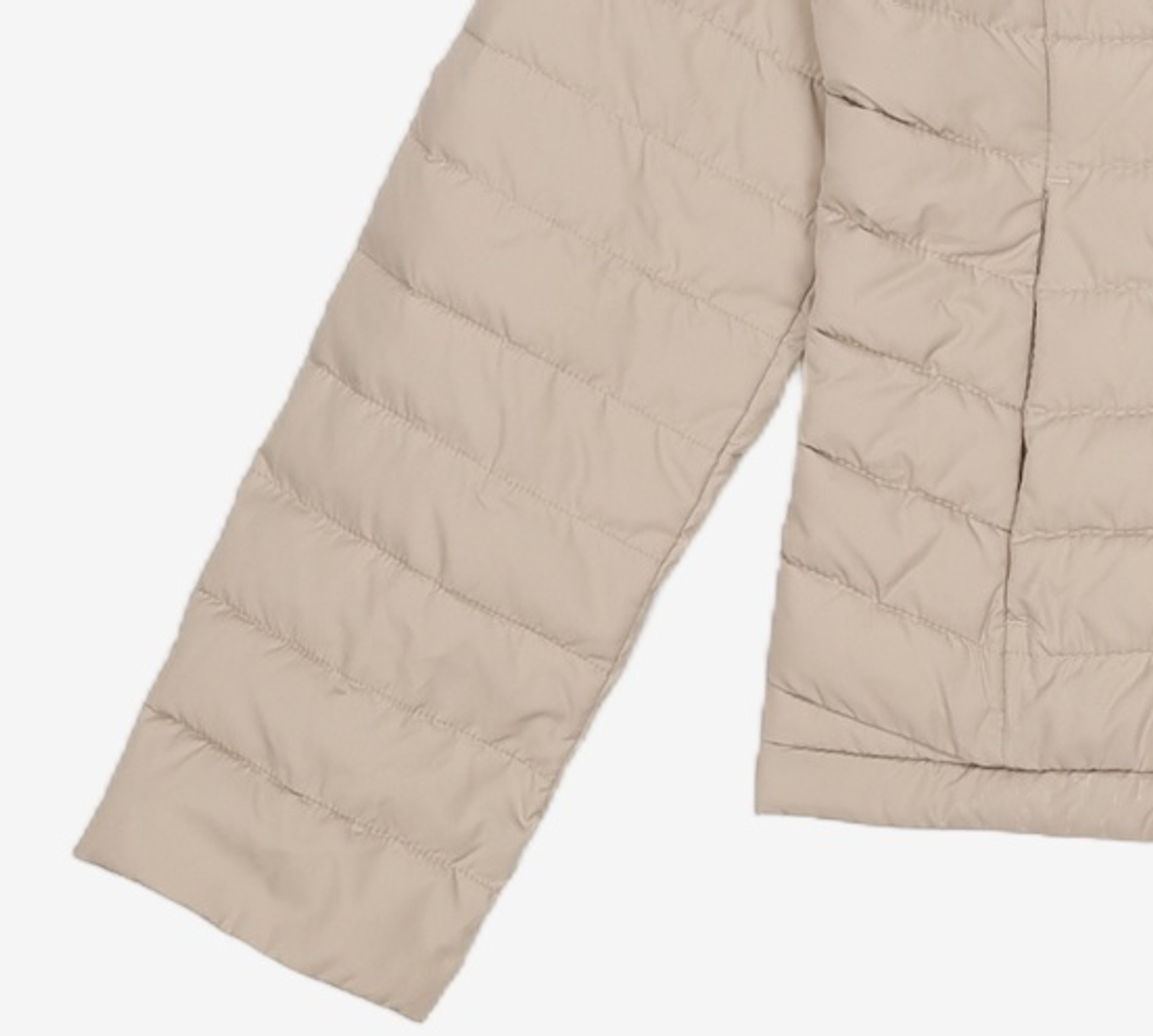 미쏘(MIXXO) 라운드넥 경량 패딩 MIWJPBV20B S