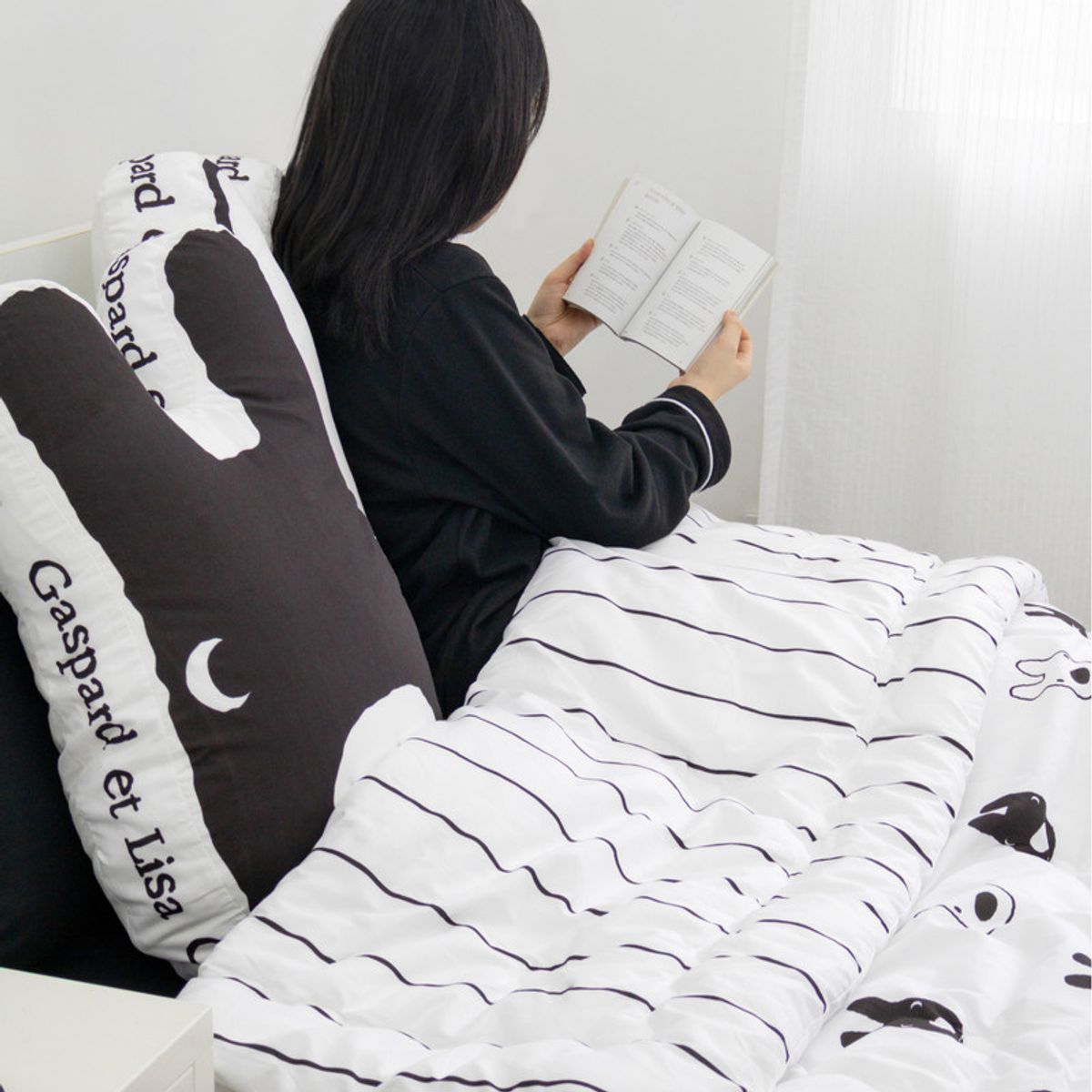 나라홈데코(NARAHOMEDECO) 가스파드와리사 얼굴쿠션 가스파드
