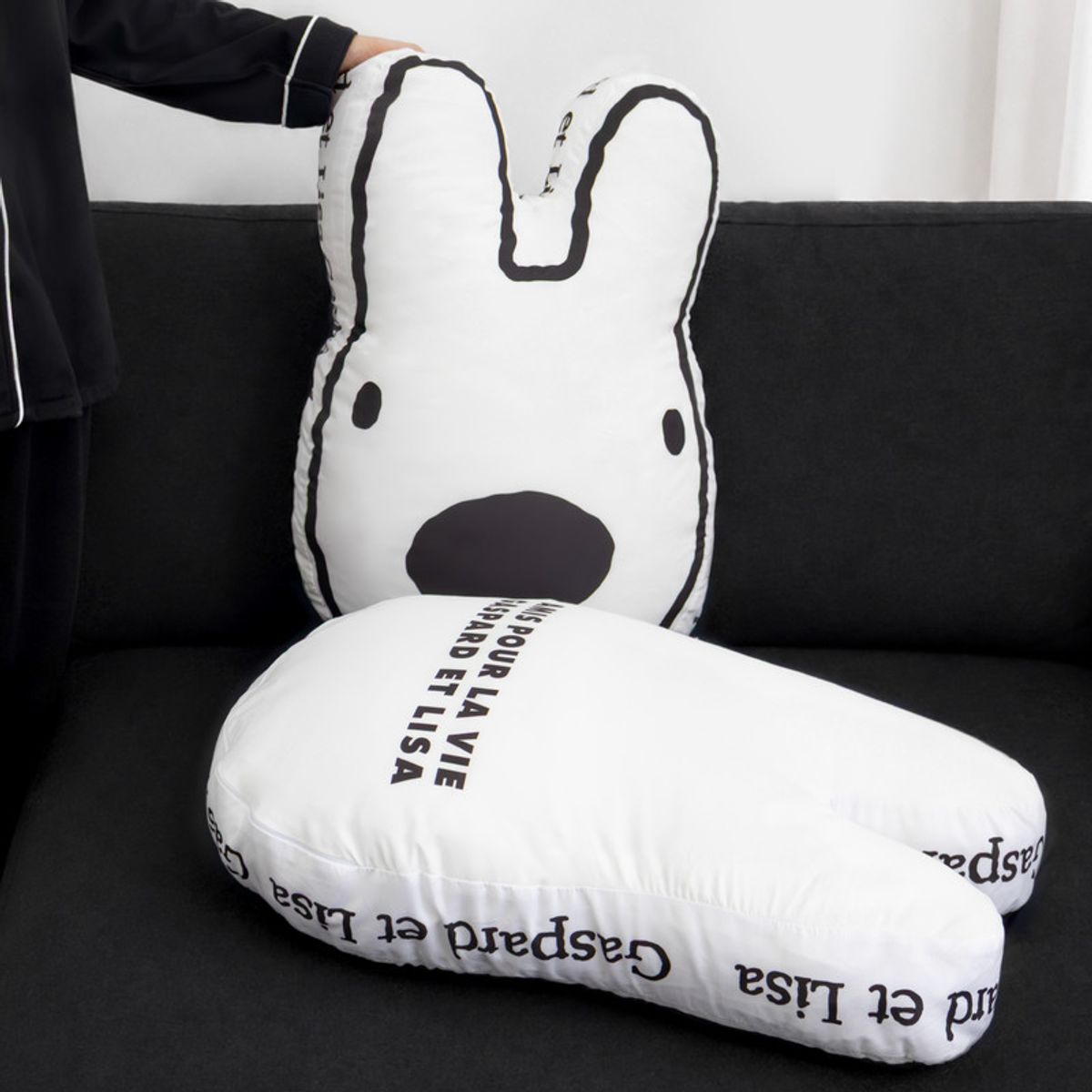 나라홈데코(NARAHOMEDECO) 가스파드와리사 얼굴쿠션 리사