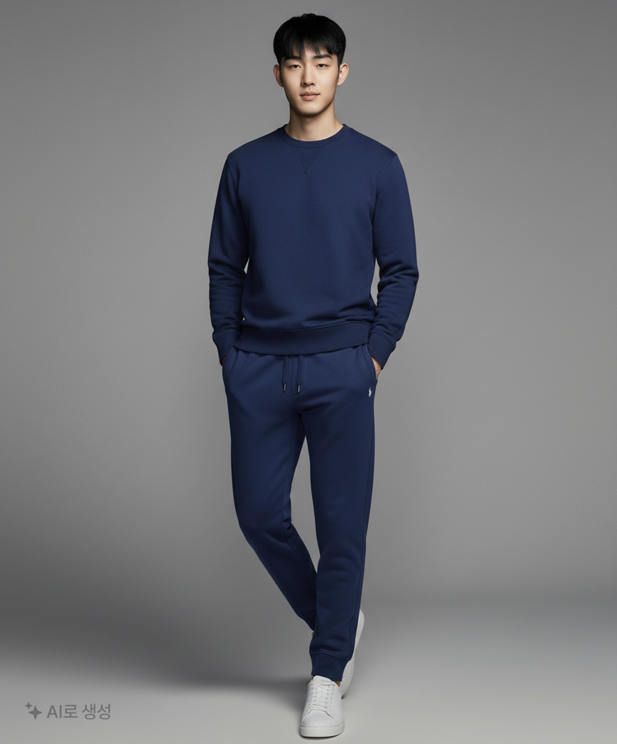 유에스 폴로 어신(USPOLOASSN) 화이트라벨 USA COTTON 이지웨어 하의_NAVY 105