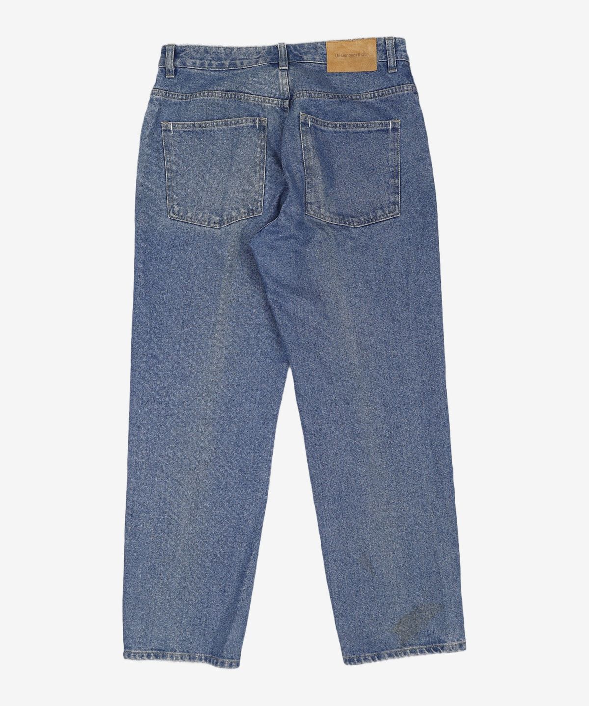 디스이즈네버댓(THISISNEVERTHAT) Washed Easy Jean Blue M