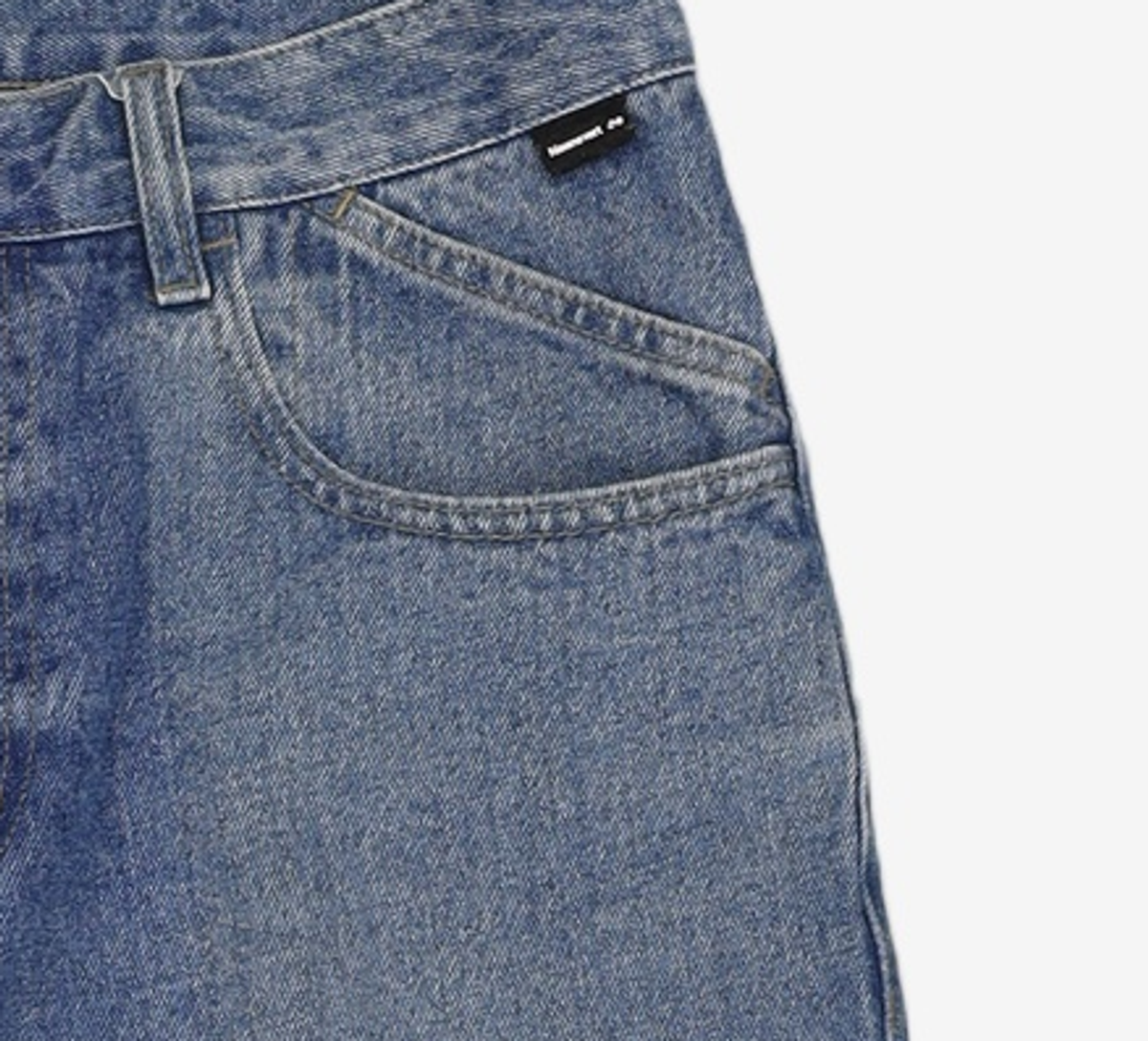 디스이즈네버댓(THISISNEVERTHAT) Washed Easy Jean Blue M