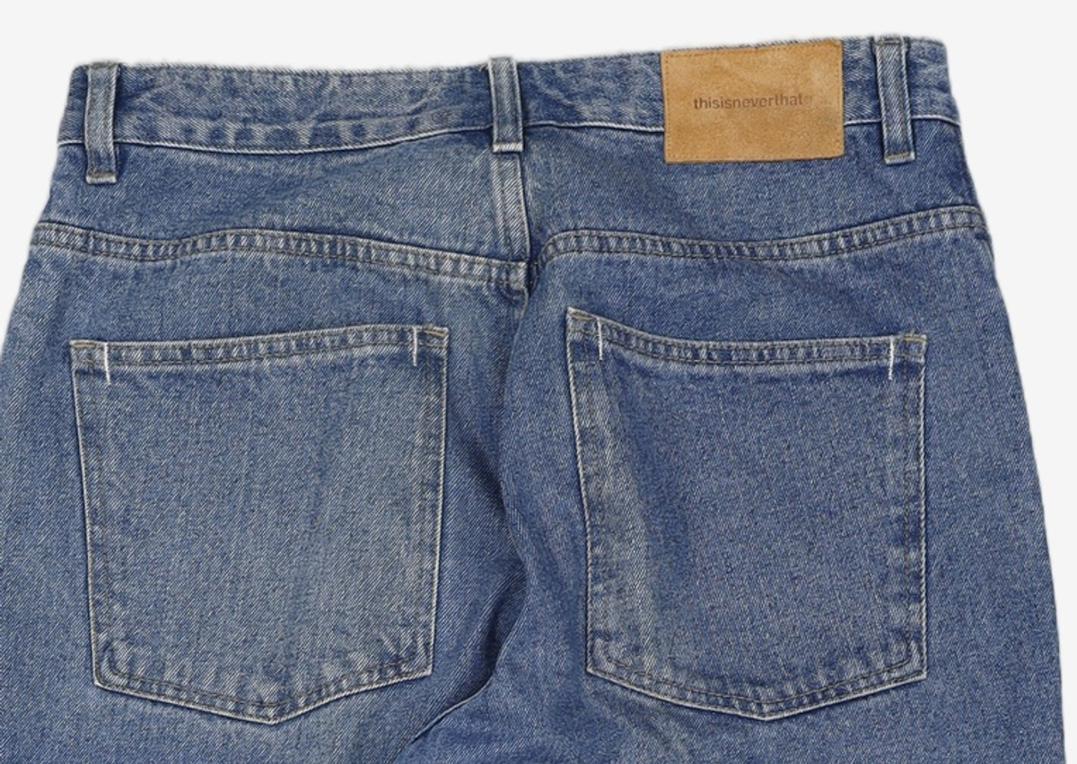 디스이즈네버댓(THISISNEVERTHAT) Washed Easy Jean Blue M