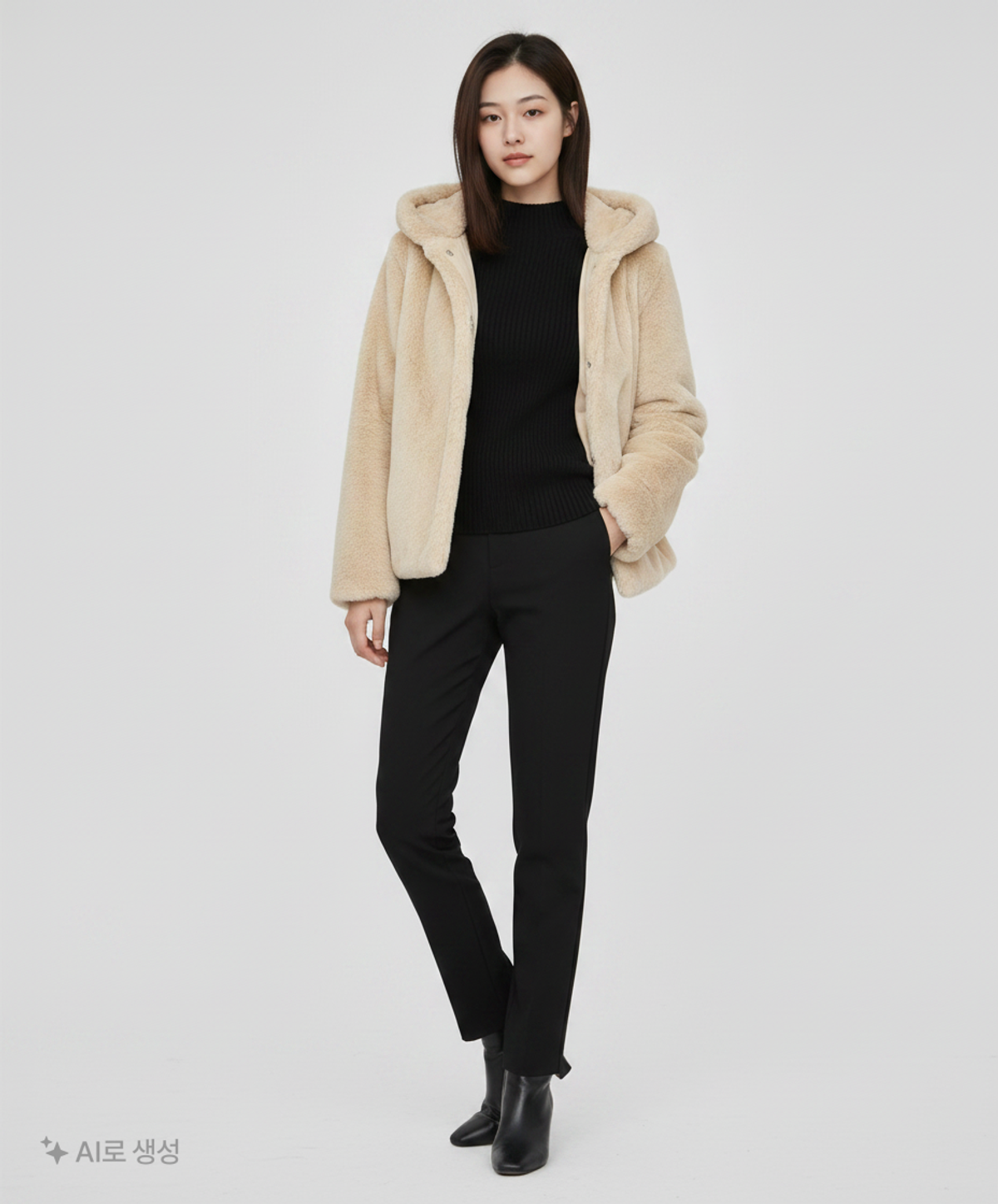 자라 베이직(ZARA BASIC) 플리스 M