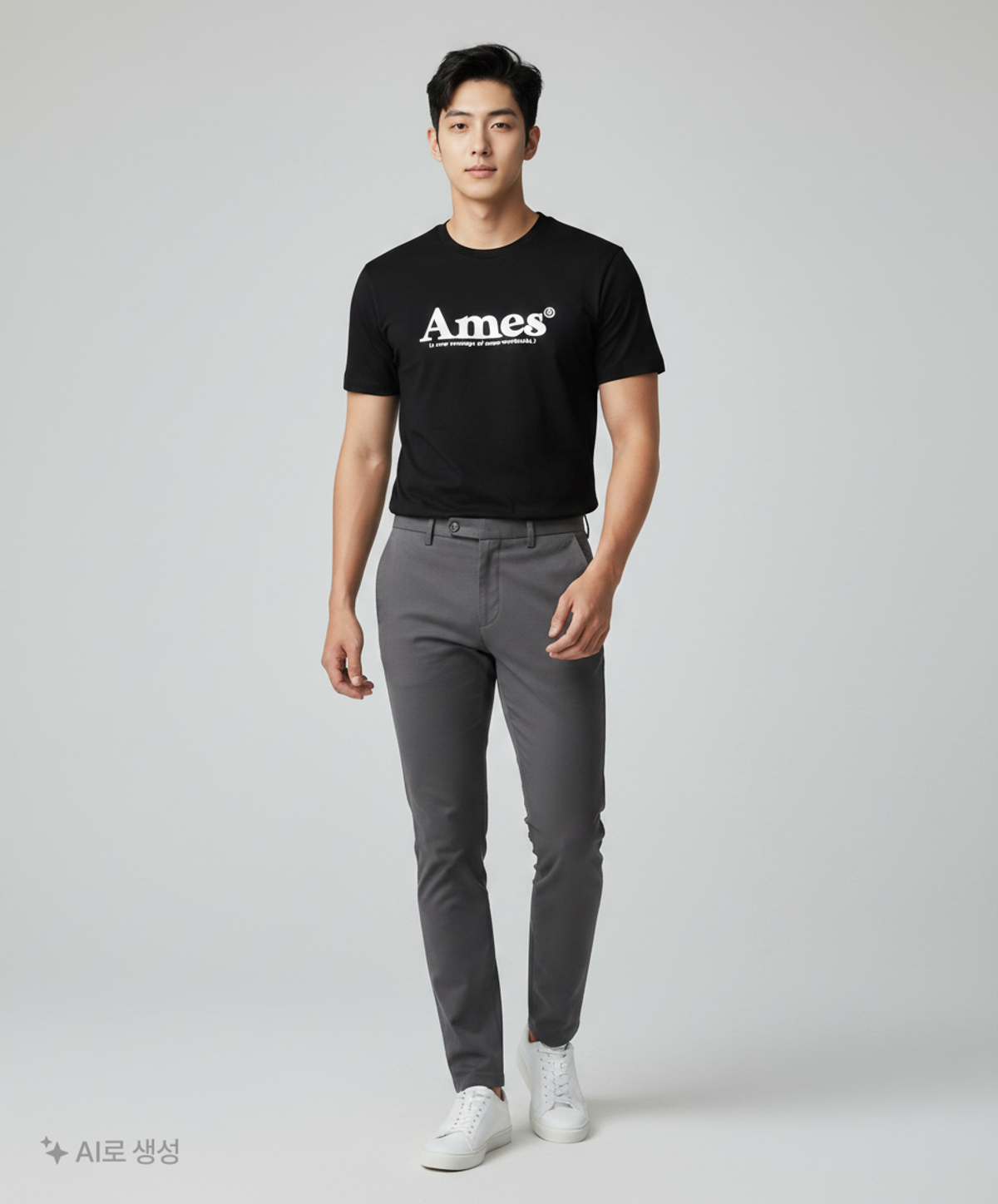 아메스 월드와이드(AMES-WORLDWIDE) 반소매 티셔츠 L