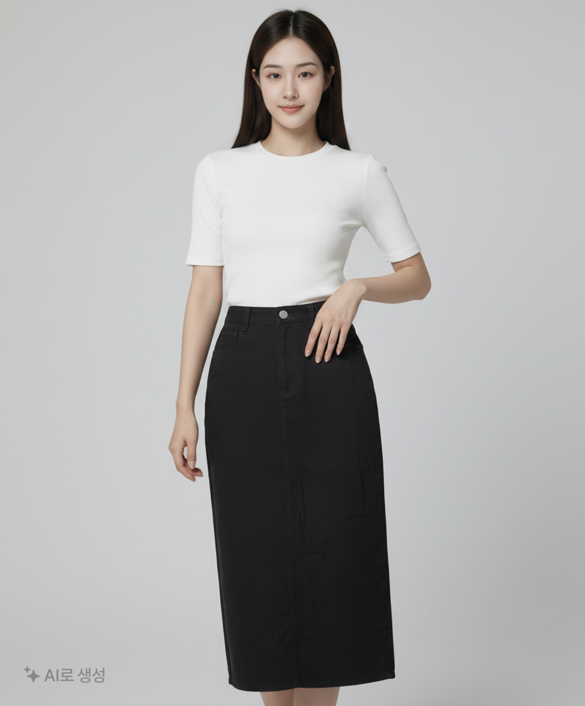 엑스컨테이너(EXCONTAINER) 롱스커트 S