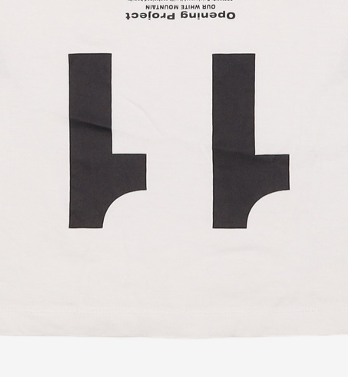 오프닝프로젝트(OPENING PROJECT) Team Play T Shirt - White 1