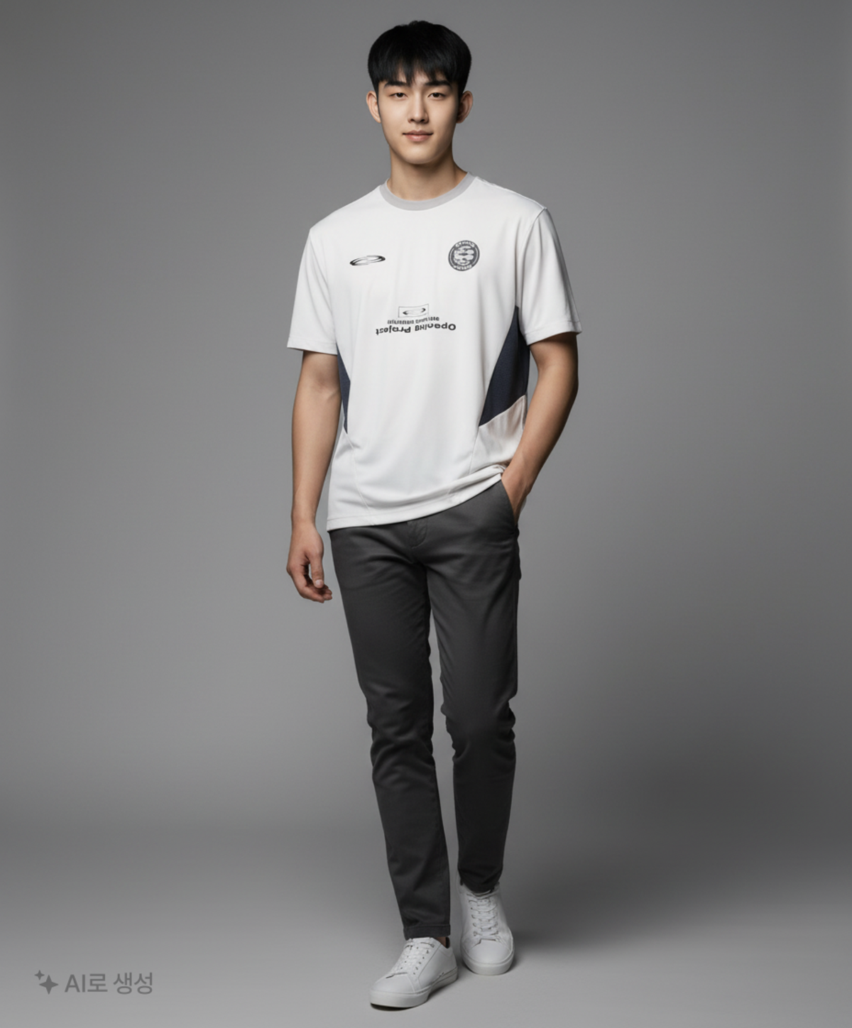 오프닝프로젝트(OPENING PROJECT) Team Play T Shirt - White 1