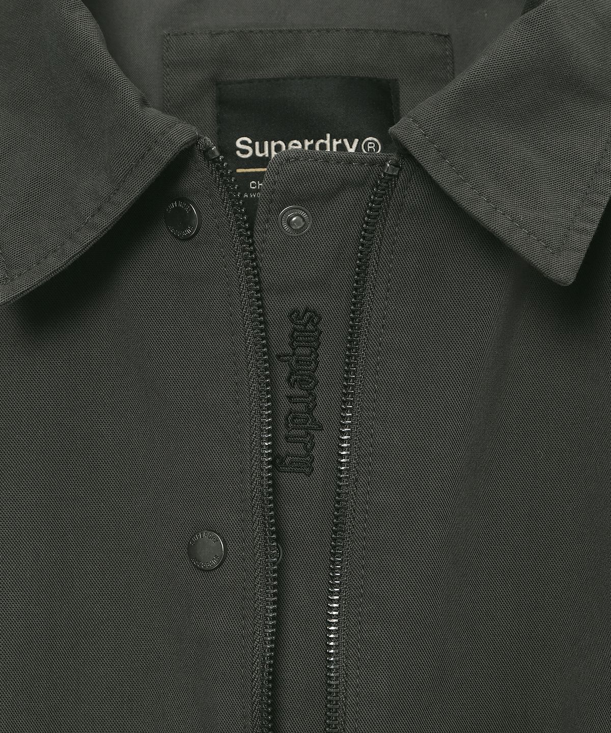 슈퍼드라이(SUPERDRY) 우먼스 웨스턴 블루종 차콜 SDFJWAQ43CHL