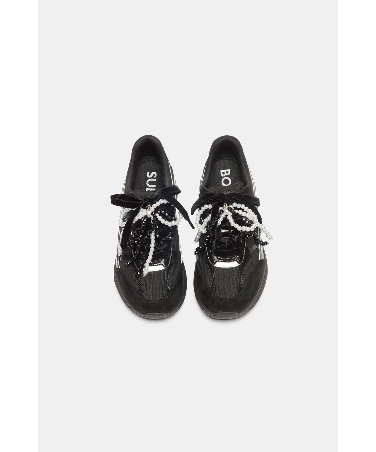 슈콤마보니(SUECOMMA BONNIE) Muse run sneakers(black)_DG4DA26510BLK