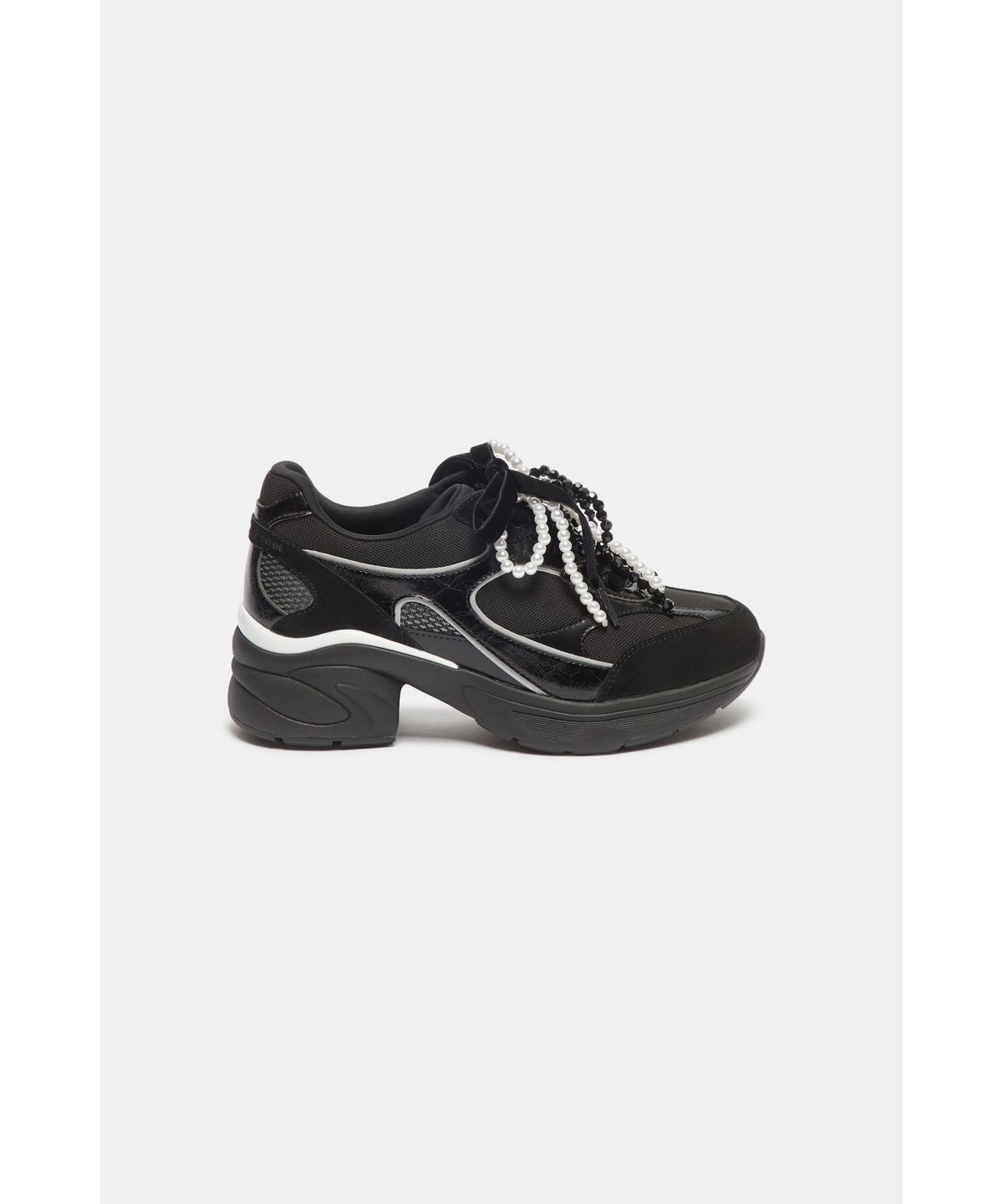 슈콤마보니(SUECOMMA BONNIE) Muse run sneakers(black)_DG4DA26510BLK