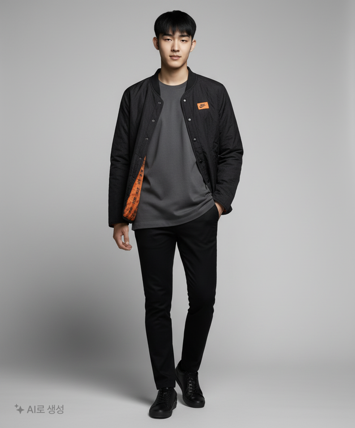 나이키(NIKE) 나일론/코치 재킷 M