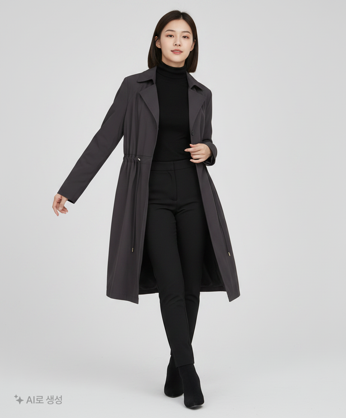 지센(zishen) 봄 가을 코트 90