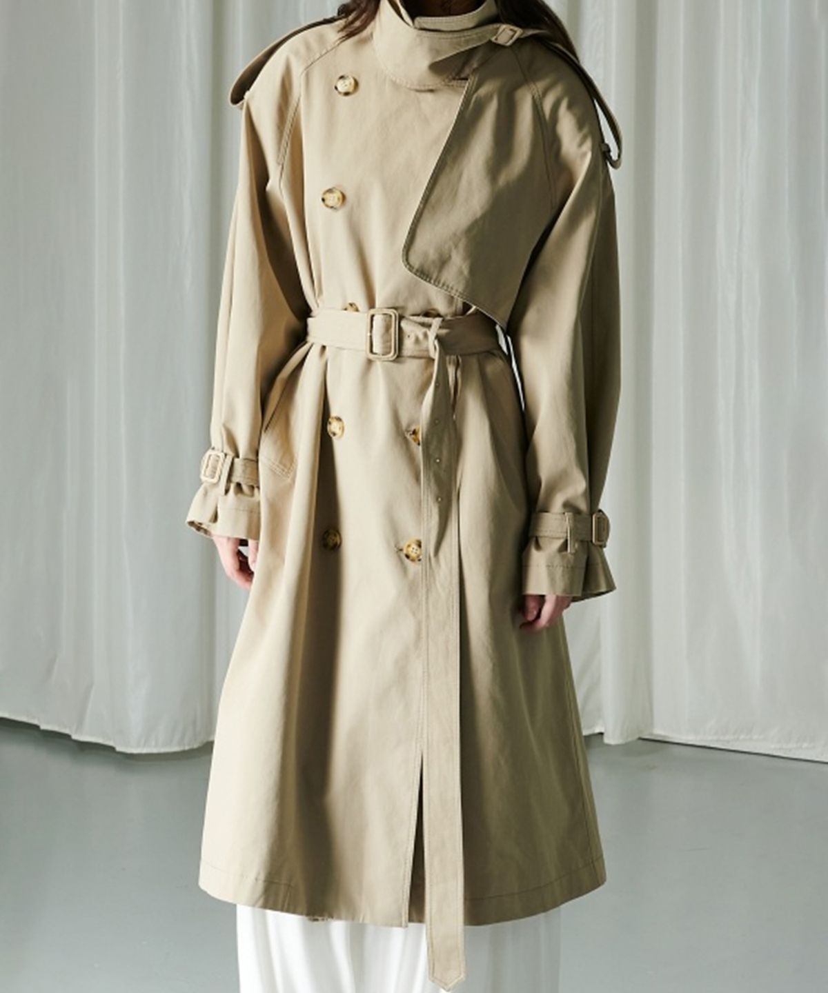 프로젝트 웨이브(PROJECT WAVE) Alex Trench Coat (2color)