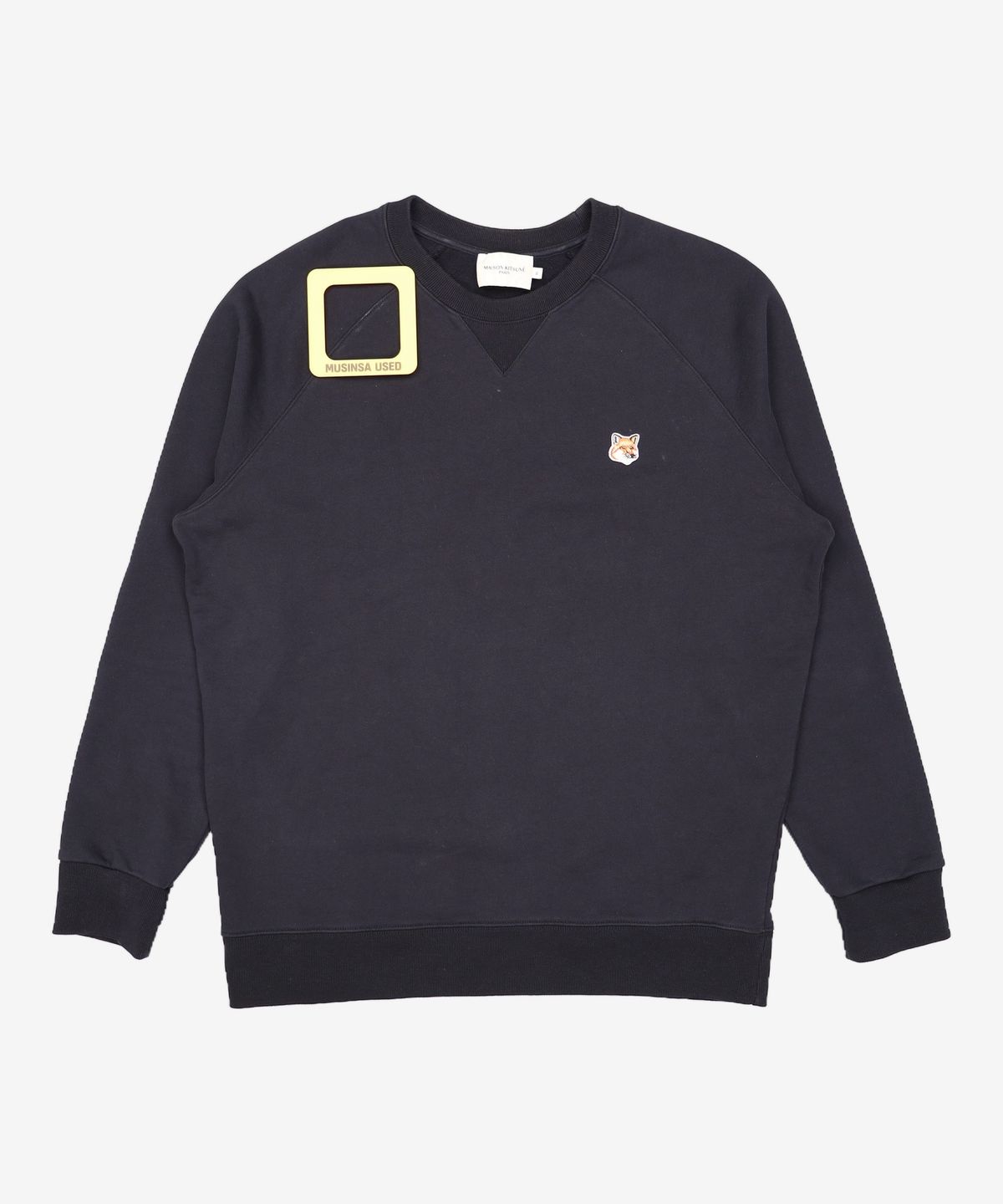 메종 키츠네(MAISON KITSUNE) 22SS 폭스 로고 맨투맨/AM00303KM0001 XL