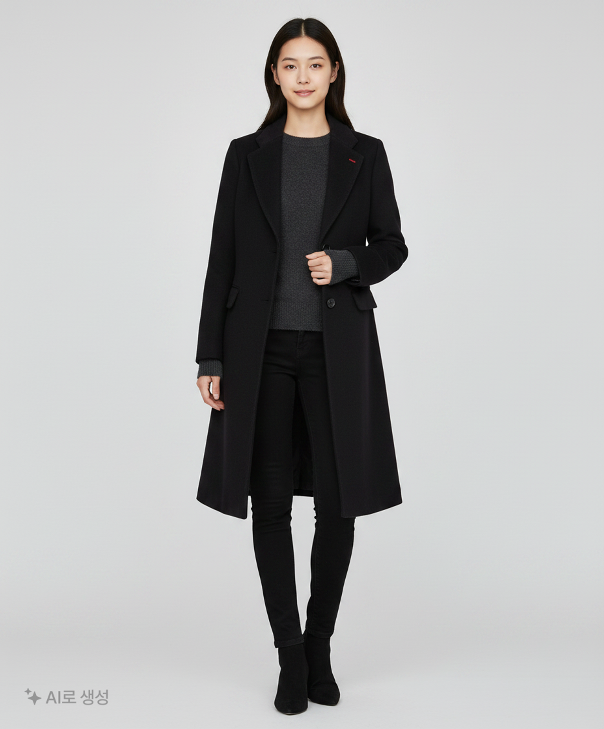유니클로(UNIQLO) 겨울 싱글 코트 S