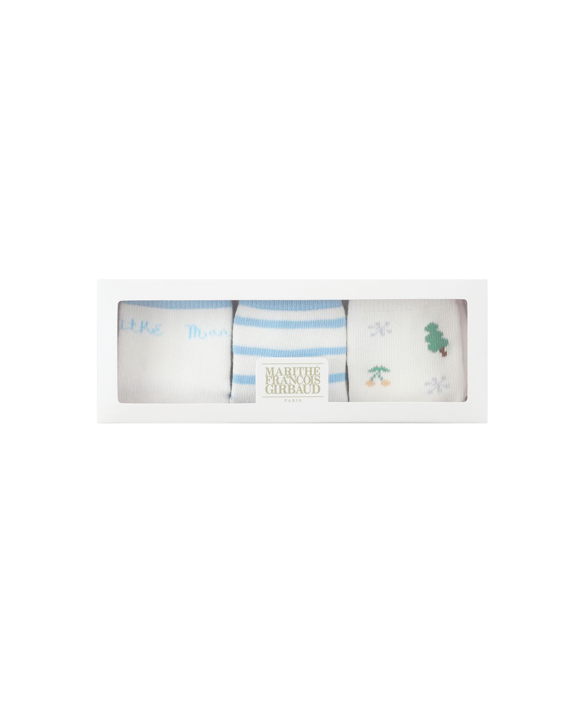 마리떼 키즈(MARITHÉ KIDS) BABY SOCKS 3PACK GIFT SET light blue