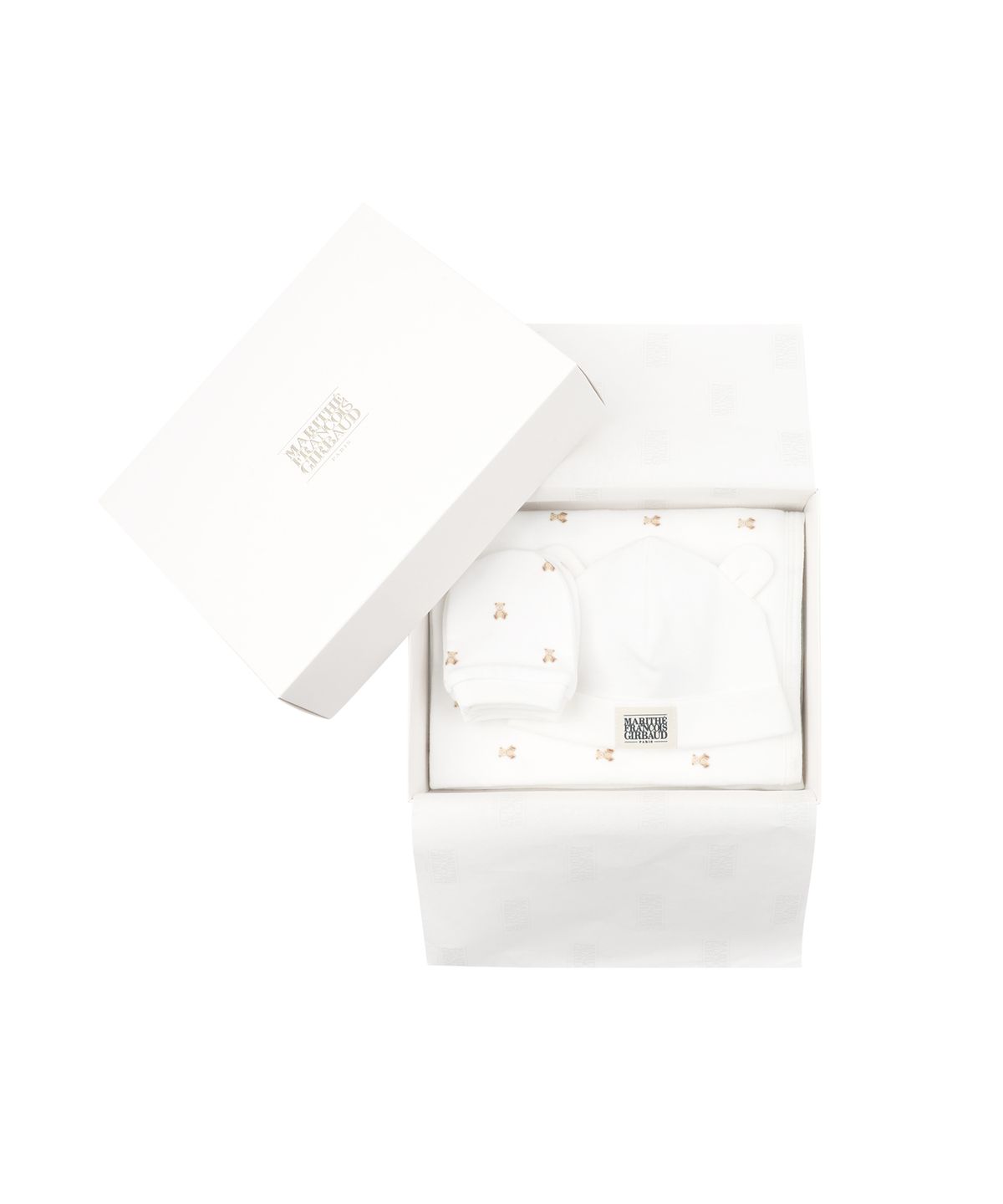 마리떼 키즈(MARITHÉ KIDS) BABY GIFT PACK SET white