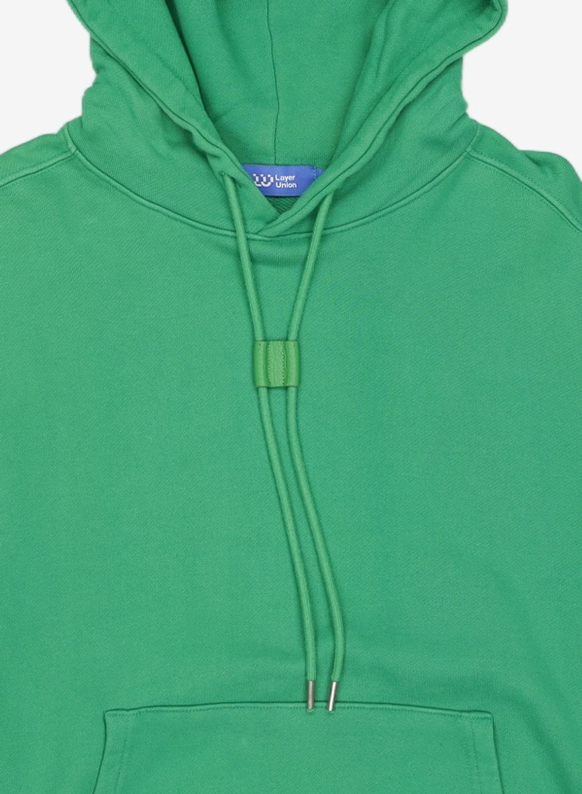 레이어 유니온(LAYER UNION) HEAVY COTTON OVER HOODIE GREEN M