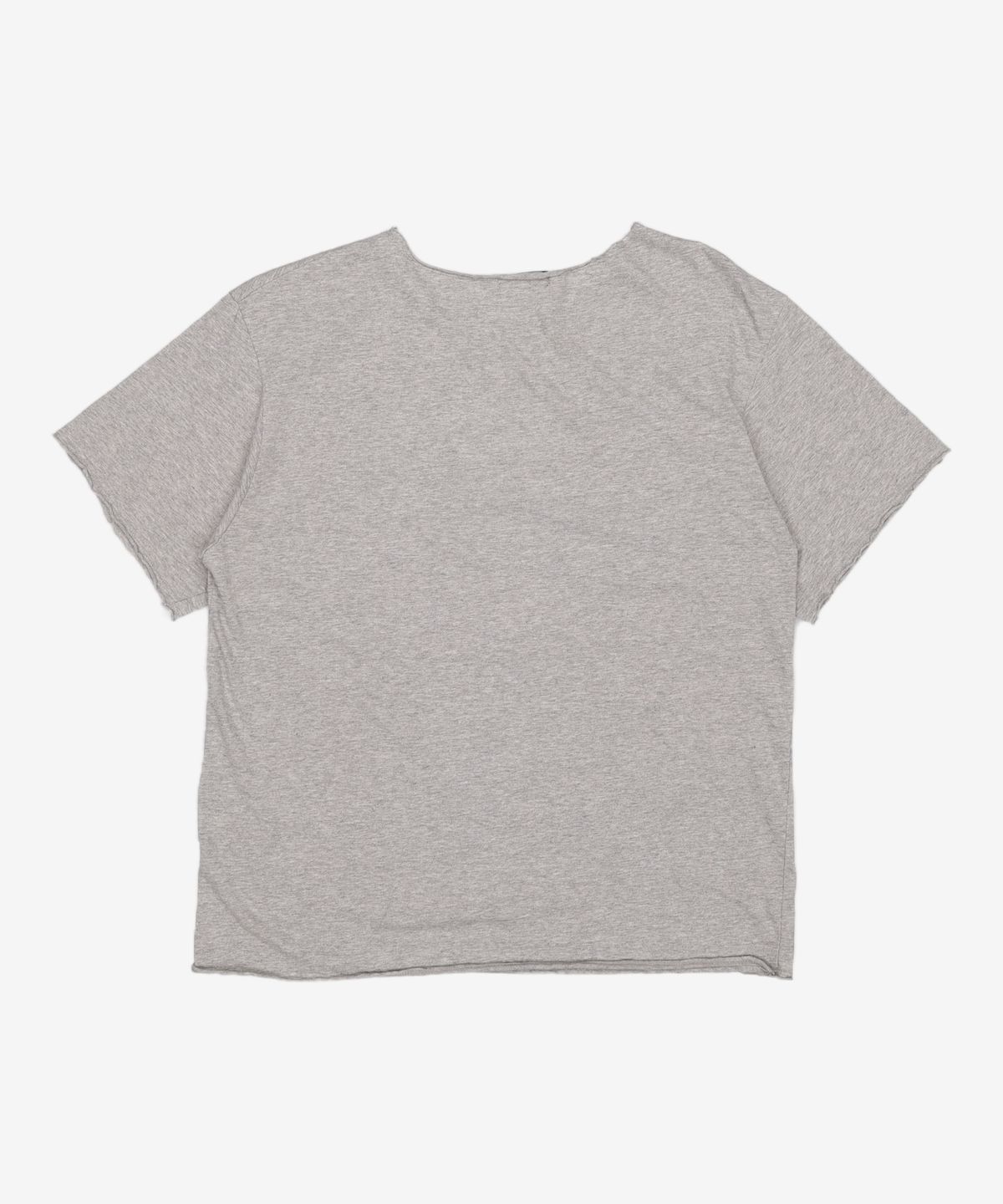 블랙 퍼플(BLACK PURPLE) 뮤즈 오프숄더 반팔티_멜란지 Muse Off-Shoulder Tee_Melange FREE