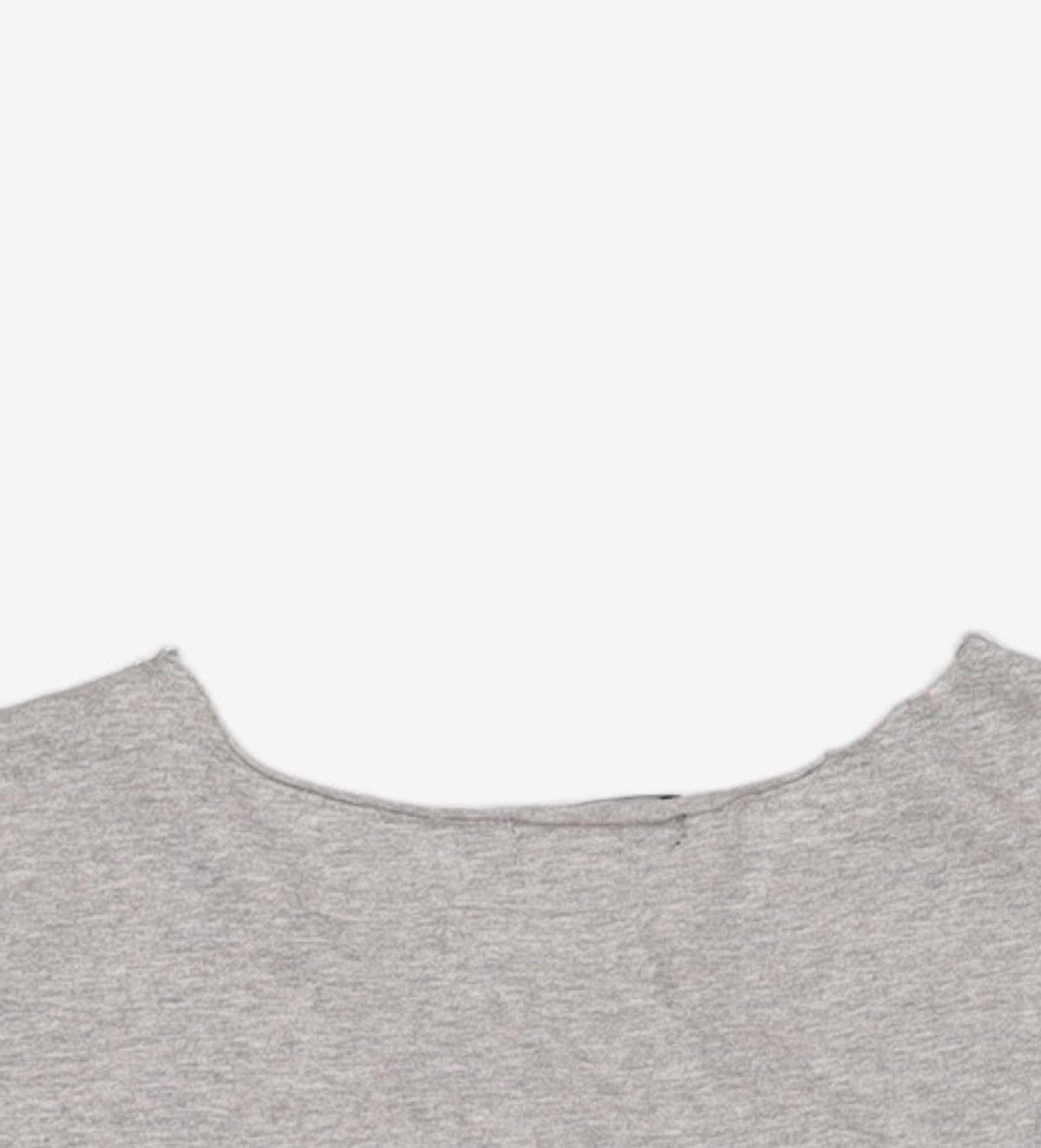 블랙 퍼플(BLACK PURPLE) 뮤즈 오프숄더 반팔티_멜란지 Muse Off-Shoulder Tee_Melange FREE