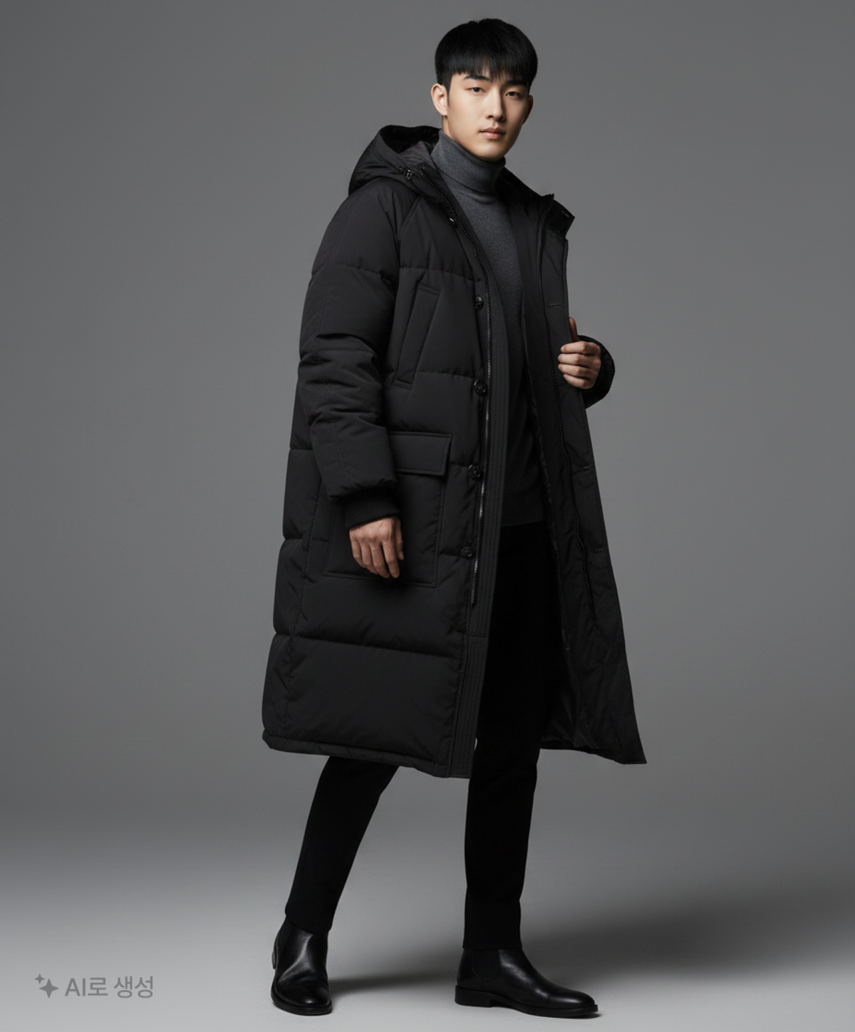 톰보이진(TOMBOYJEANS) 롱 패딩/롱 헤비 아우터 S