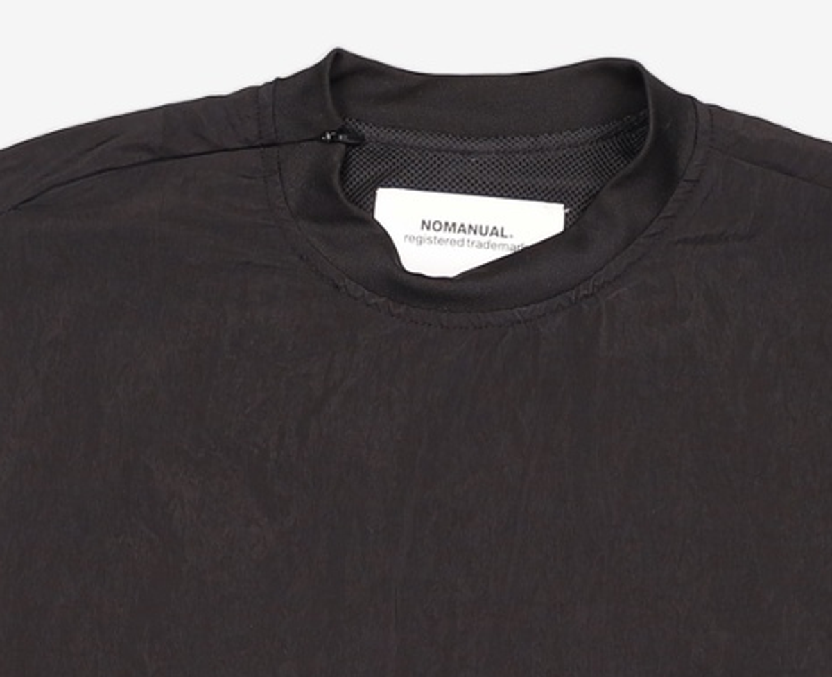 노매뉴얼(NOMANUAL) .TM. WARM UP TOP - BLACK 95