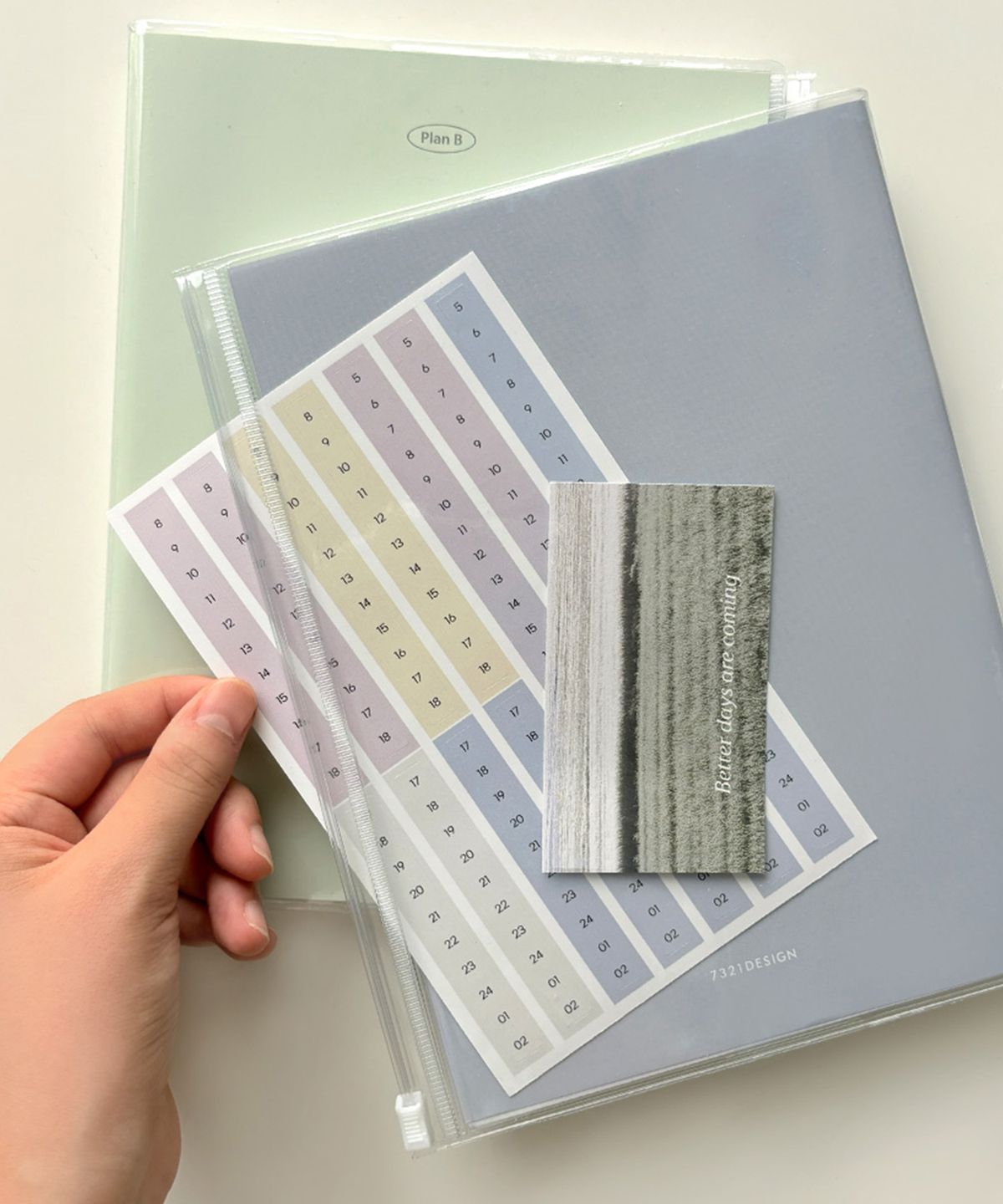 7321디자인(7321DESIGN) 2027 플랜비 위클리 플래너