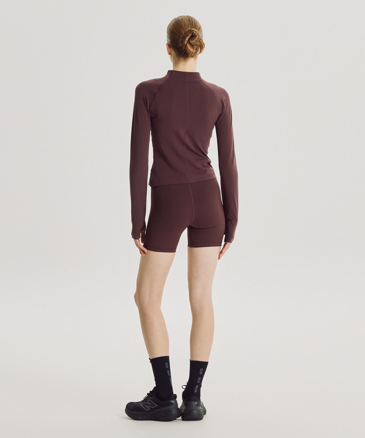 뉴발란스(NEW BALANCE) NBMDG4V912 / WOMEN 하모니 풀 집업 (BURGUNDY)