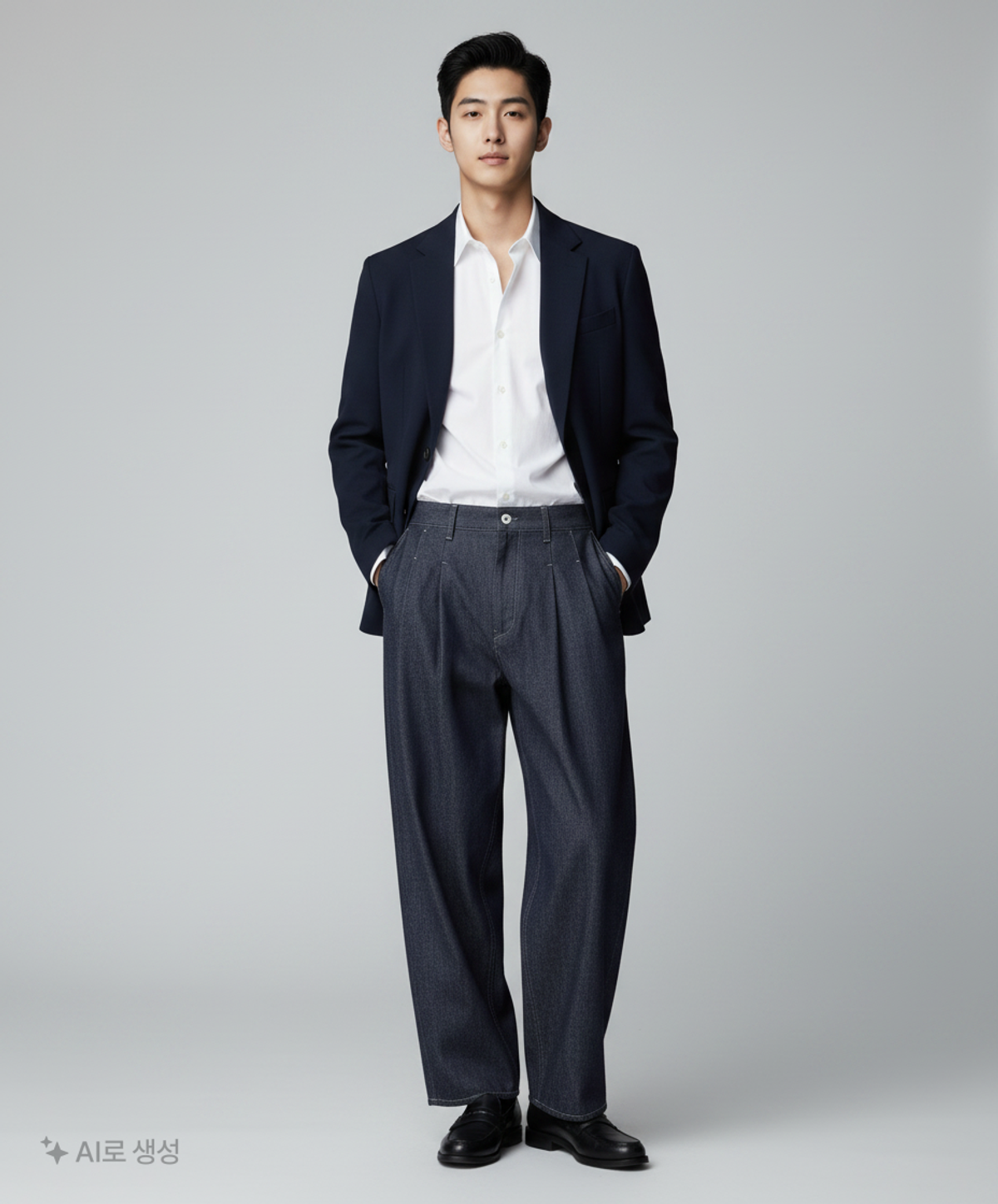 제로(XERO) 청/데님 팬츠 L