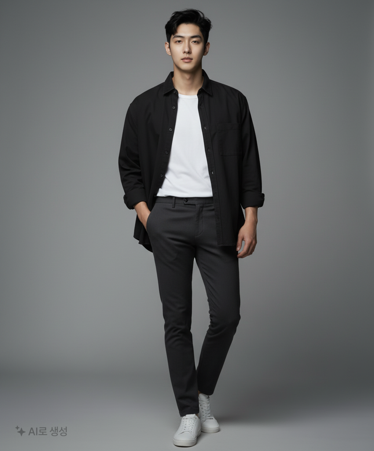 무신사 스탠다드(MUSINSA STANDARD) 캐주얼 셔츠 L