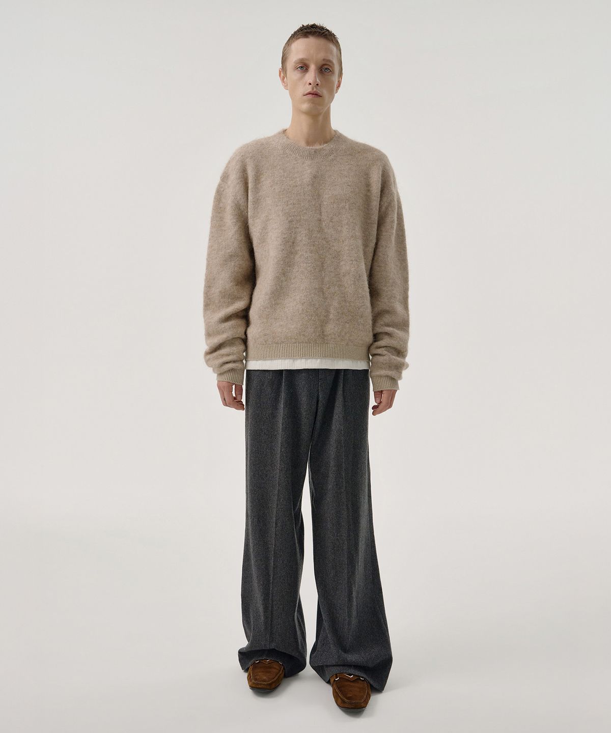 엠엠아이씨(MMIC) FLETCHER KNIT (BEGIE)