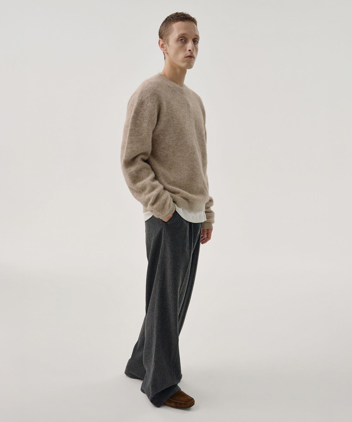 엠엠아이씨(MMIC) FLETCHER KNIT (BEGIE)