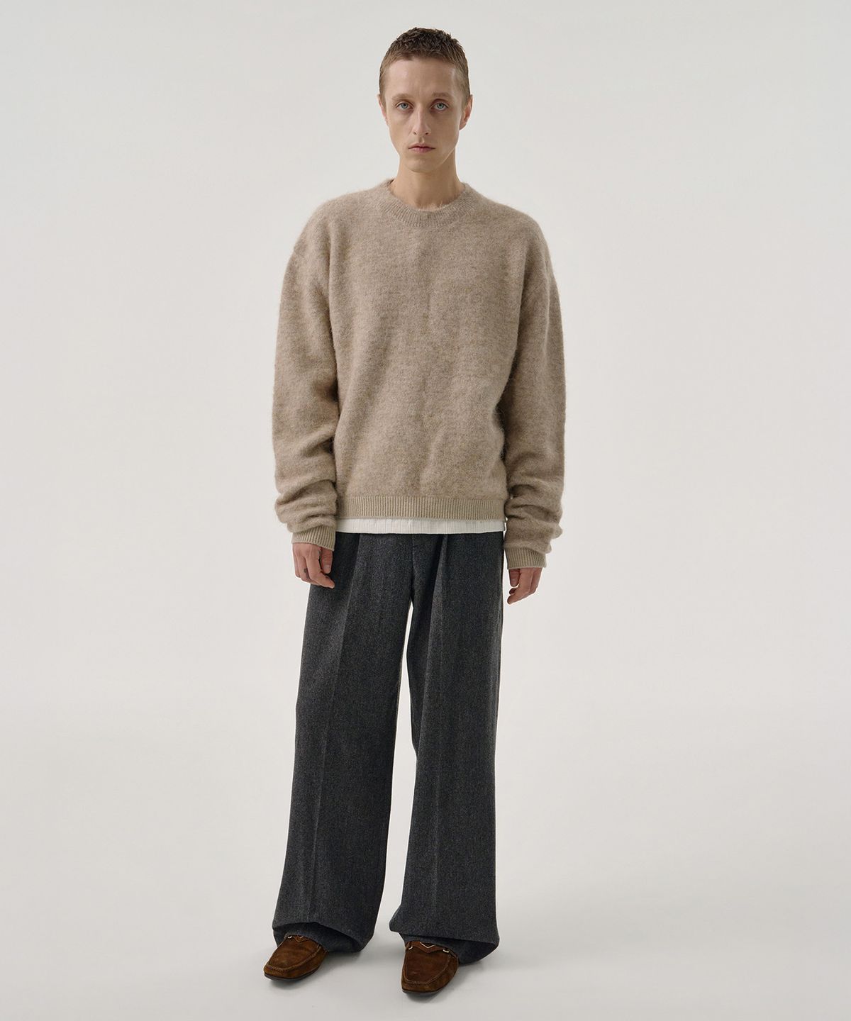 엠엠아이씨(MMIC) FLETCHER KNIT (BEGIE)