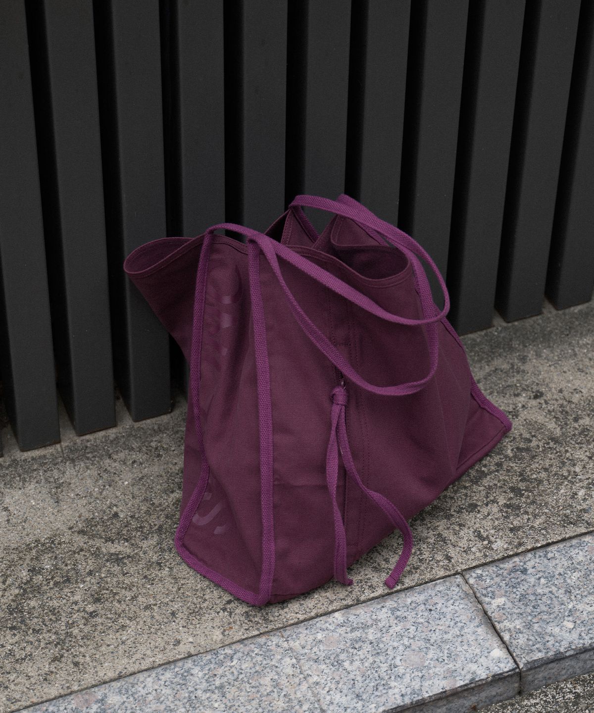 에스에스알엘(SSRL) Daily Shopper Bag / Wine