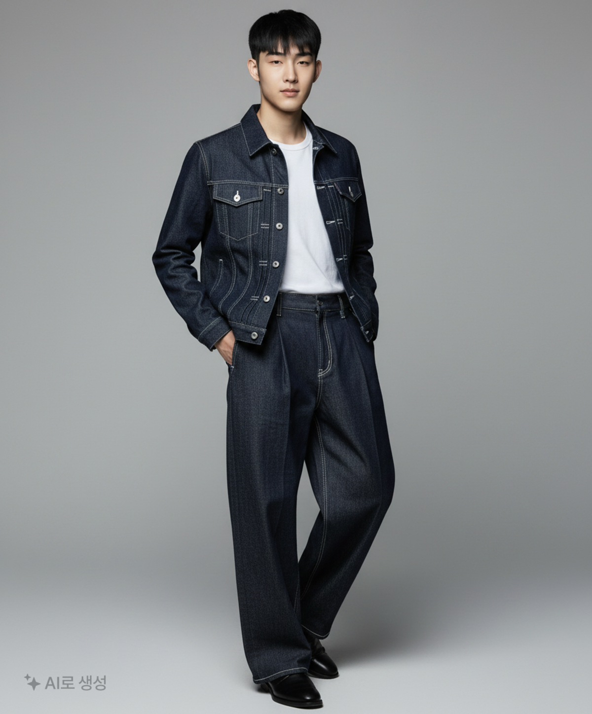 스파오(SPAO) 청/데님 팬츠 82