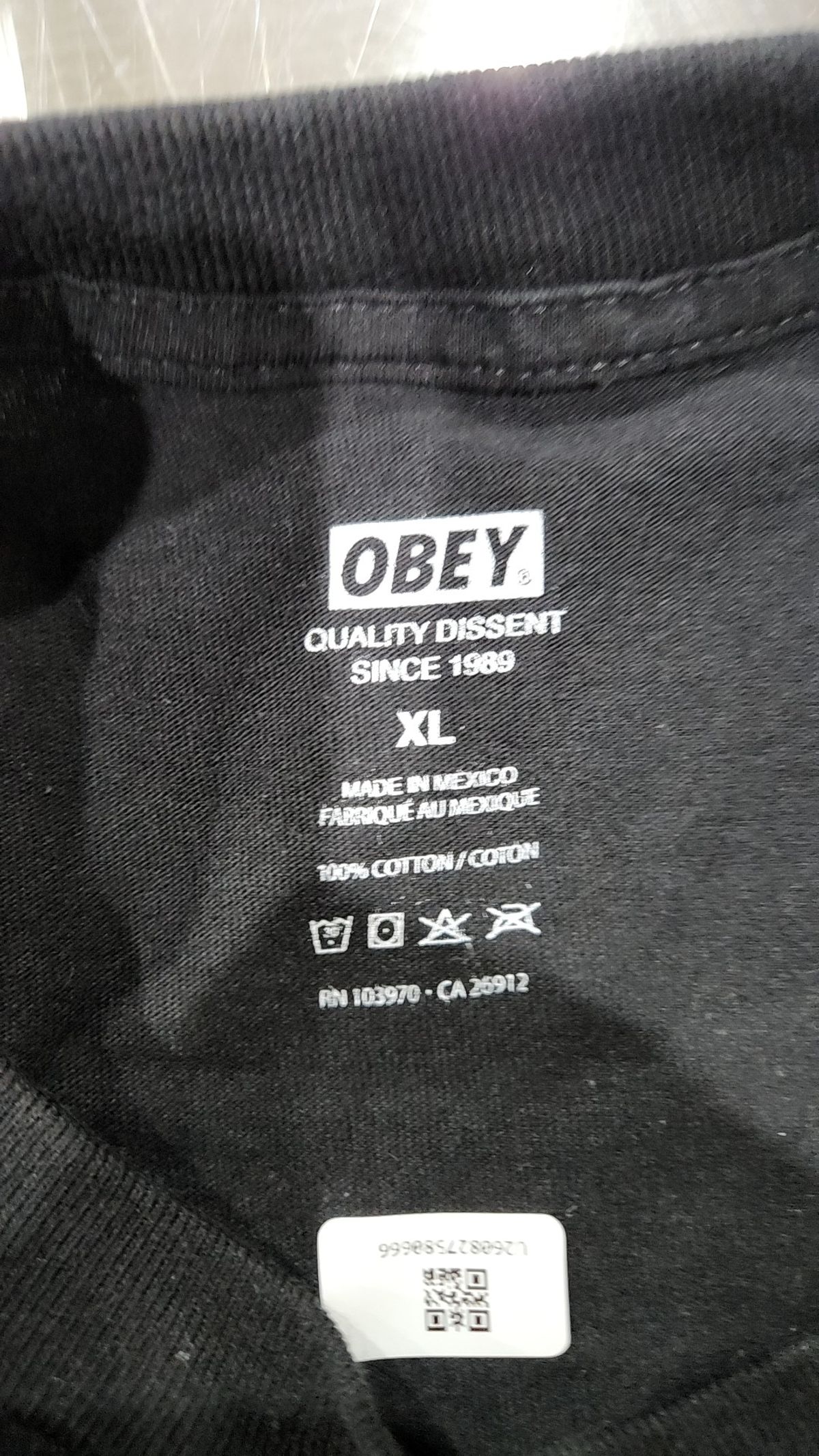 오베이(OBEY) 반소매 티셔츠 XL