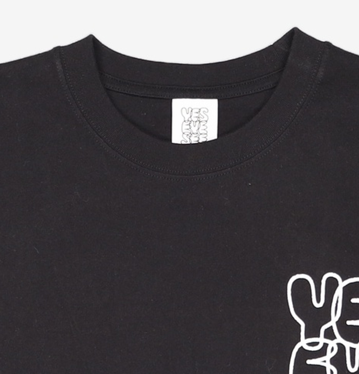 예스아이씨(YESEYESEE) C-Logo Tee Cream L
