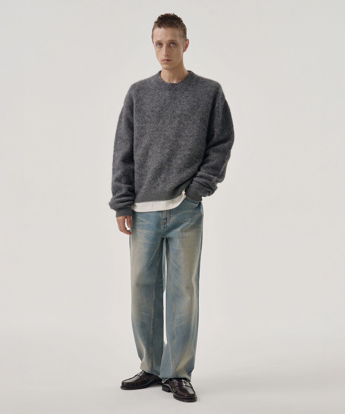 엠엠아이씨(MMIC) FLETCHER KNIT (GRAY)