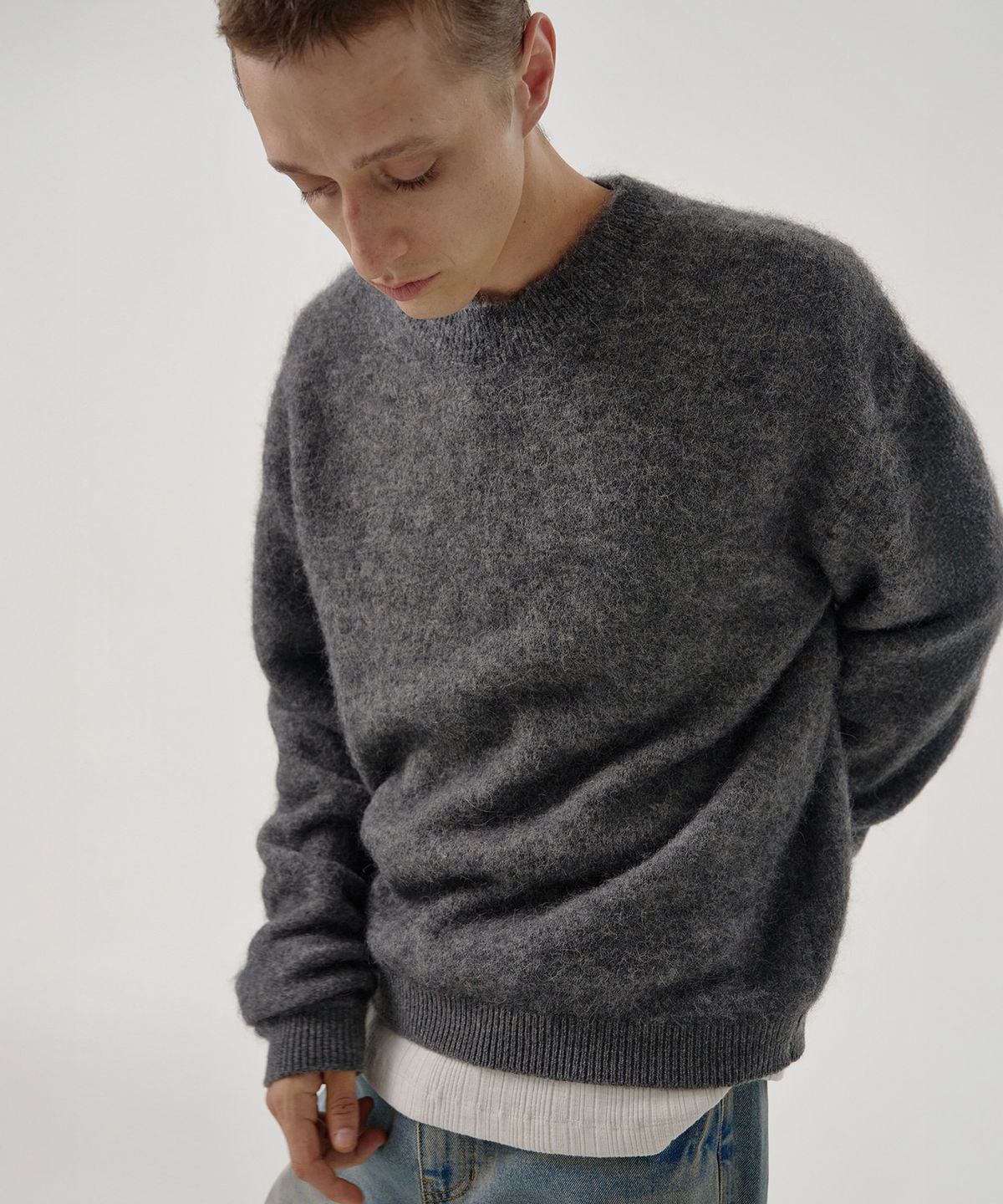 엠엠아이씨(MMIC) FLETCHER KNIT (GRAY)