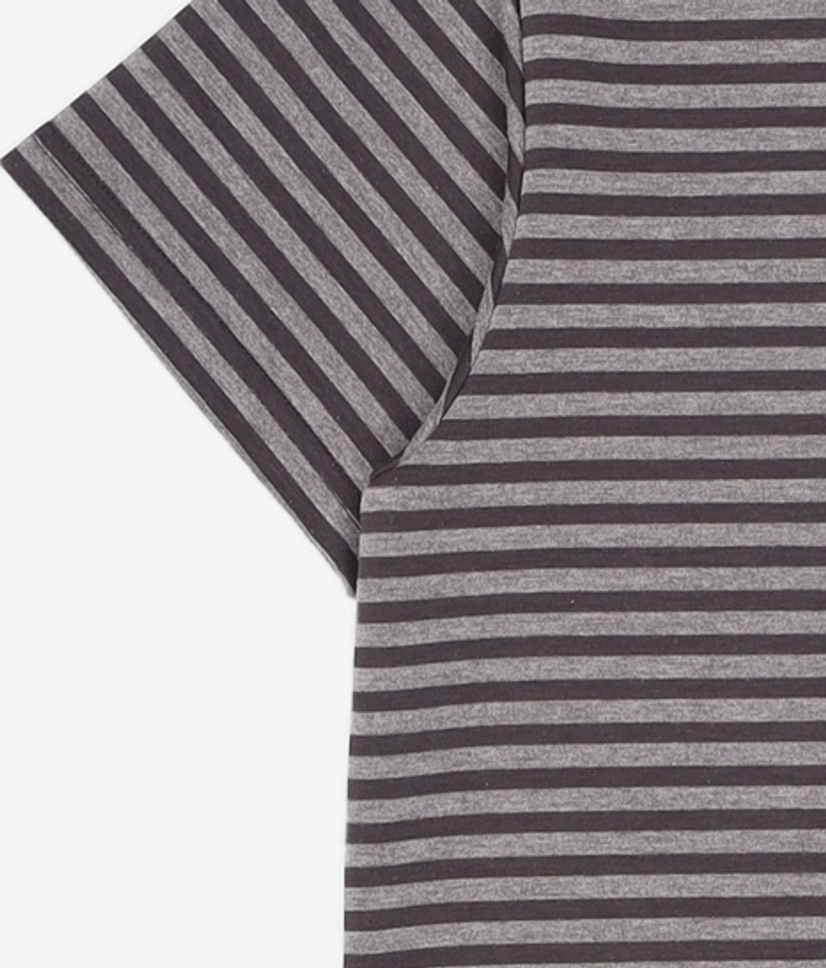 단델(DANDEL) DD murky stripe symbol tee (CHARCOAL) 1