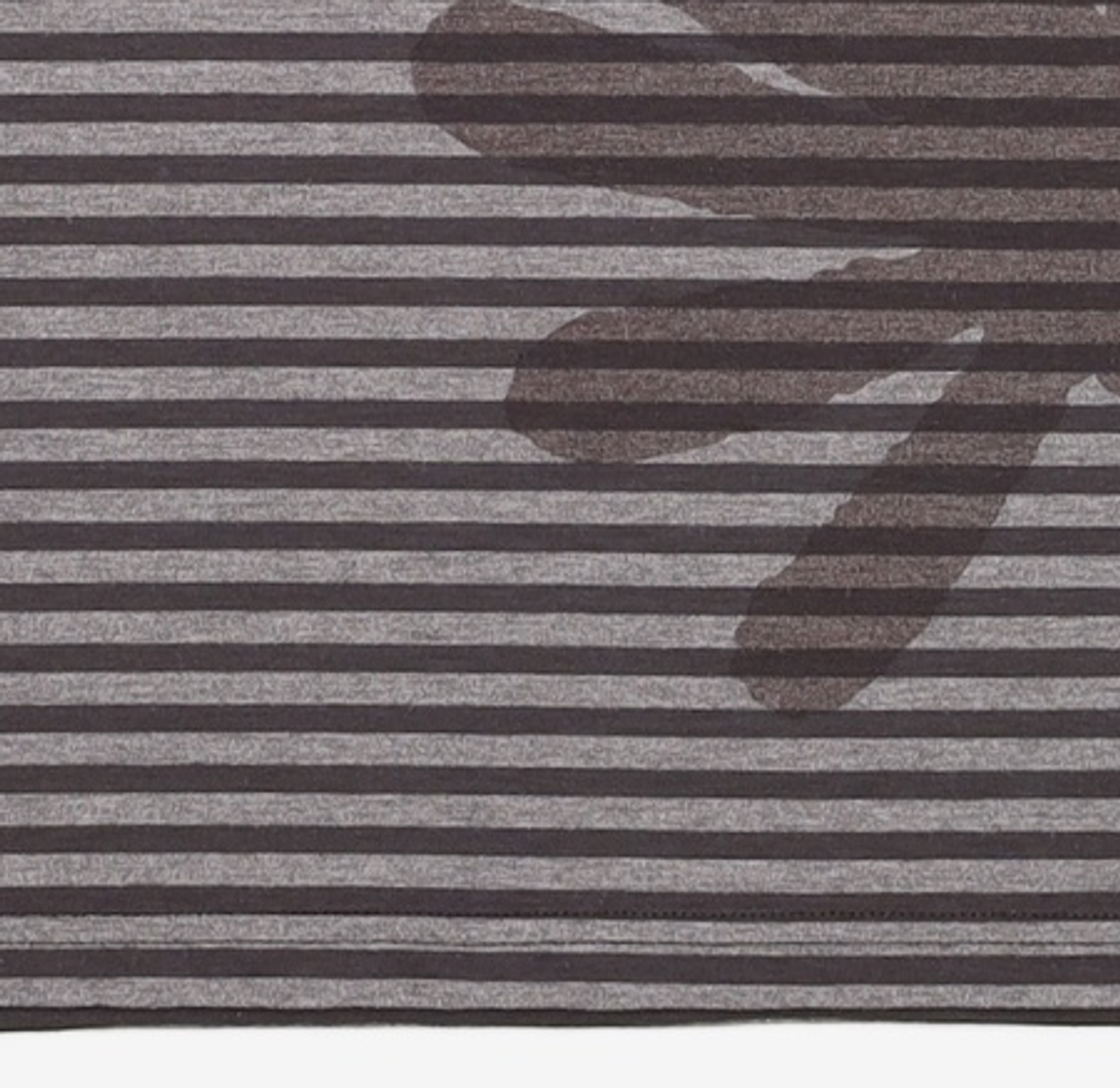 단델(DANDEL) DD murky stripe symbol tee (CHARCOAL) 1