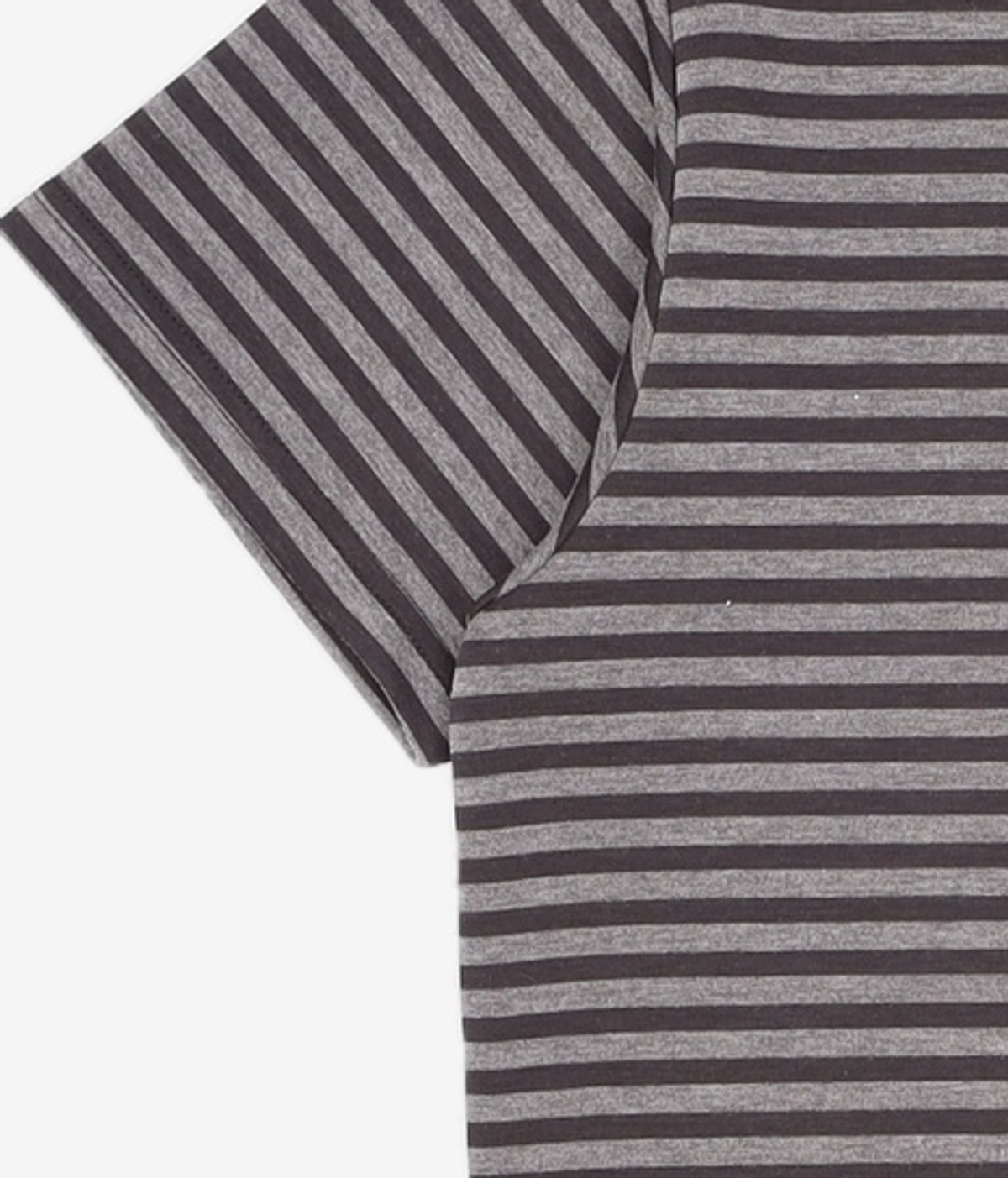 단델(DANDEL) DD murky stripe symbol tee (CHARCOAL) 1