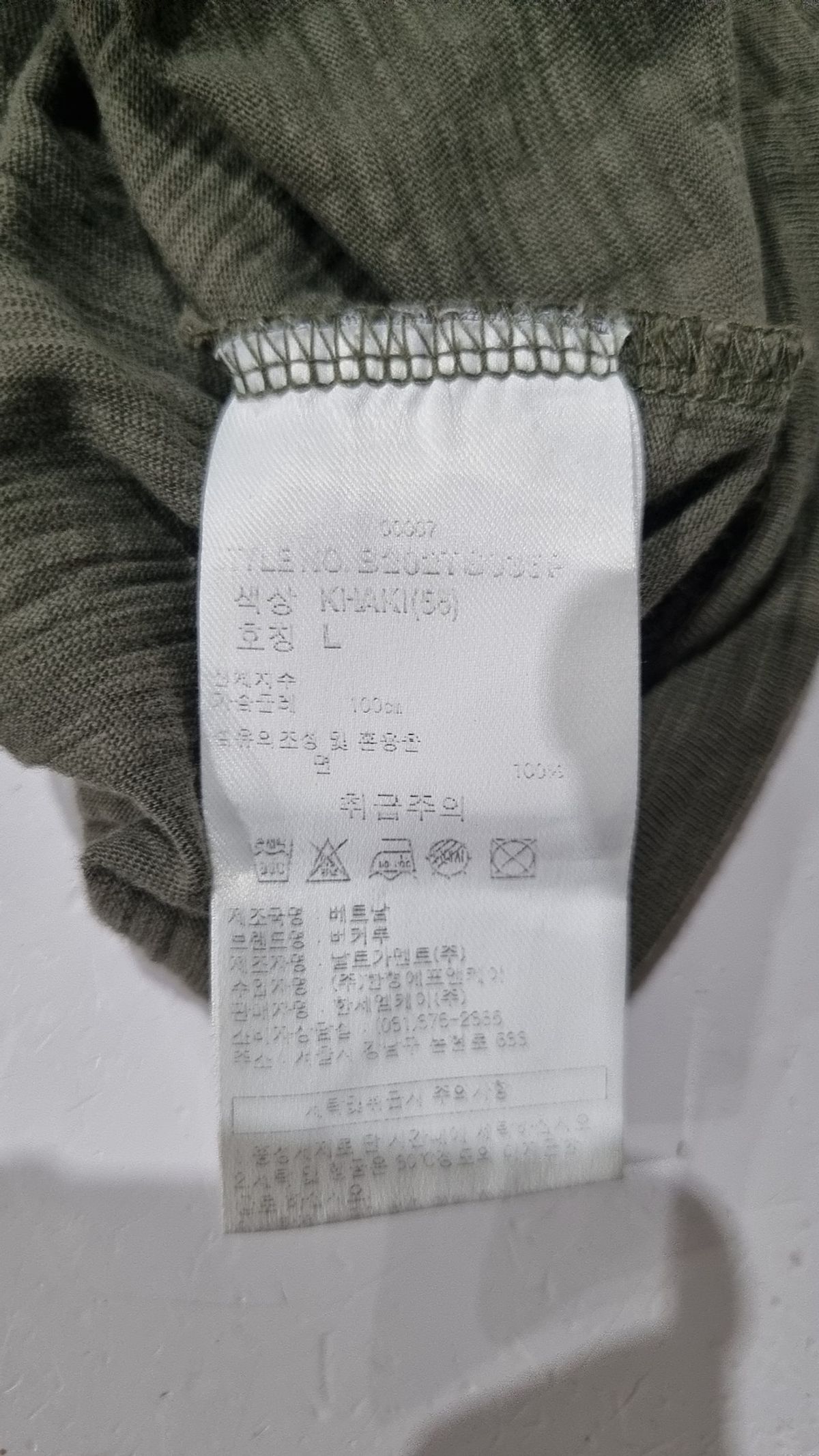 버커루(BUCKAROO) 반소매 티셔츠 L